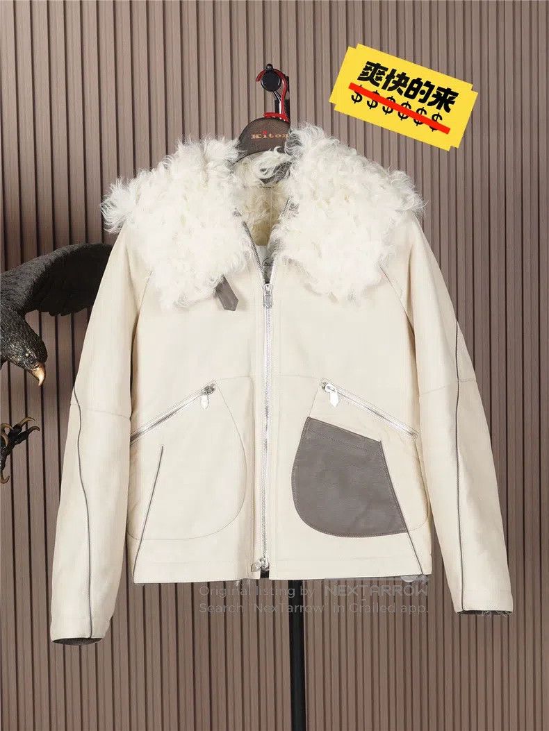 Hermes Hermes Autumn-Winter Men's Hooded Fur and Leather Jacket w Size US S / EU 44-46 / 1 - 1 Thumbnail