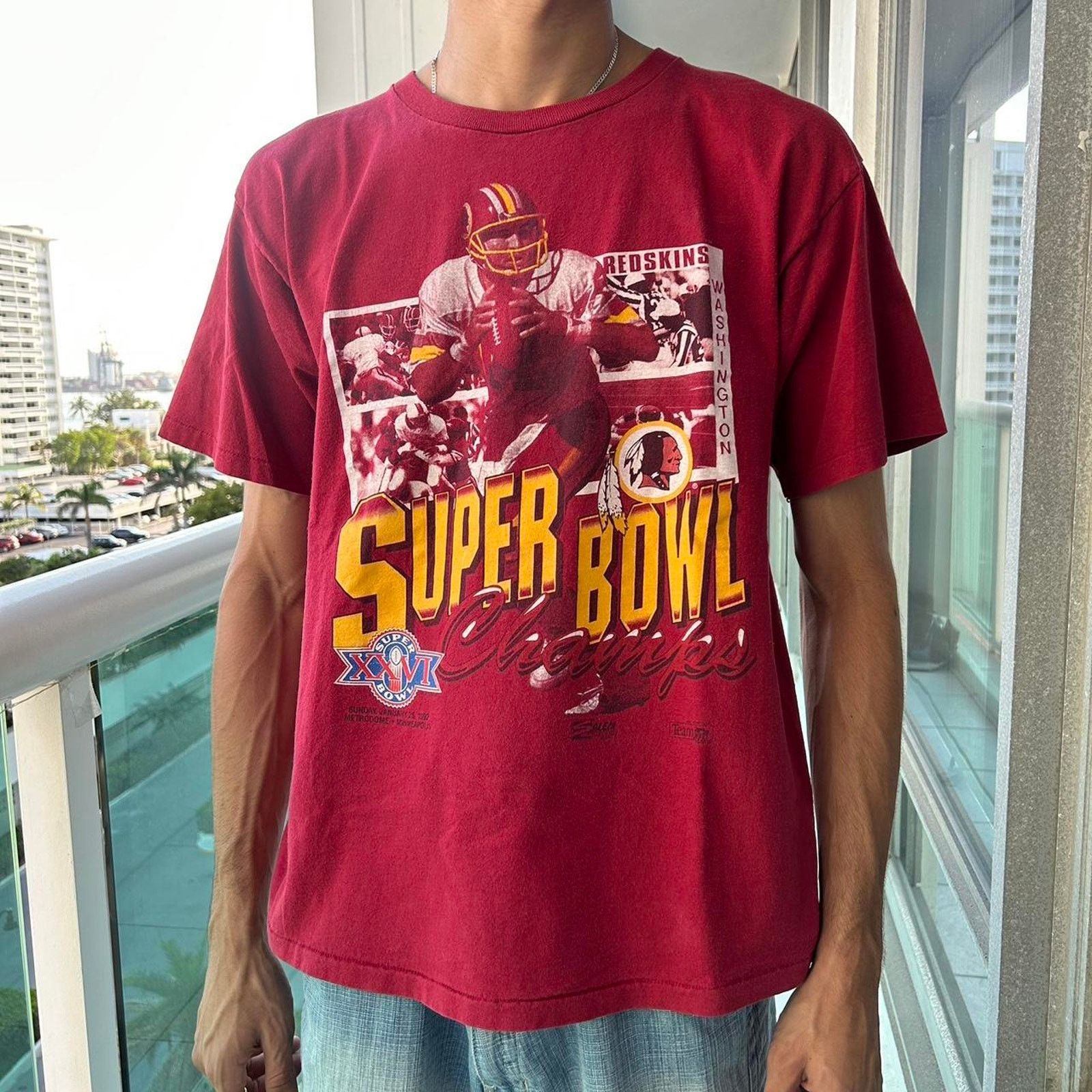 NFL 1992 redskins super bowl Size US L / EU 52-54 / 3 - 1 Thumbnail