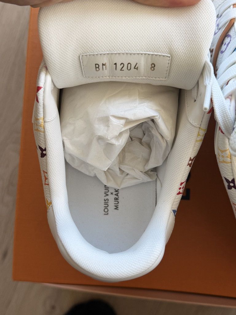 Louis Vuitton × Takashi Murakami Louis Vuitton Takashi Murakami White Monogram Trainer LV10 Size US 9 / EU 42 - 9 Thumbnail
