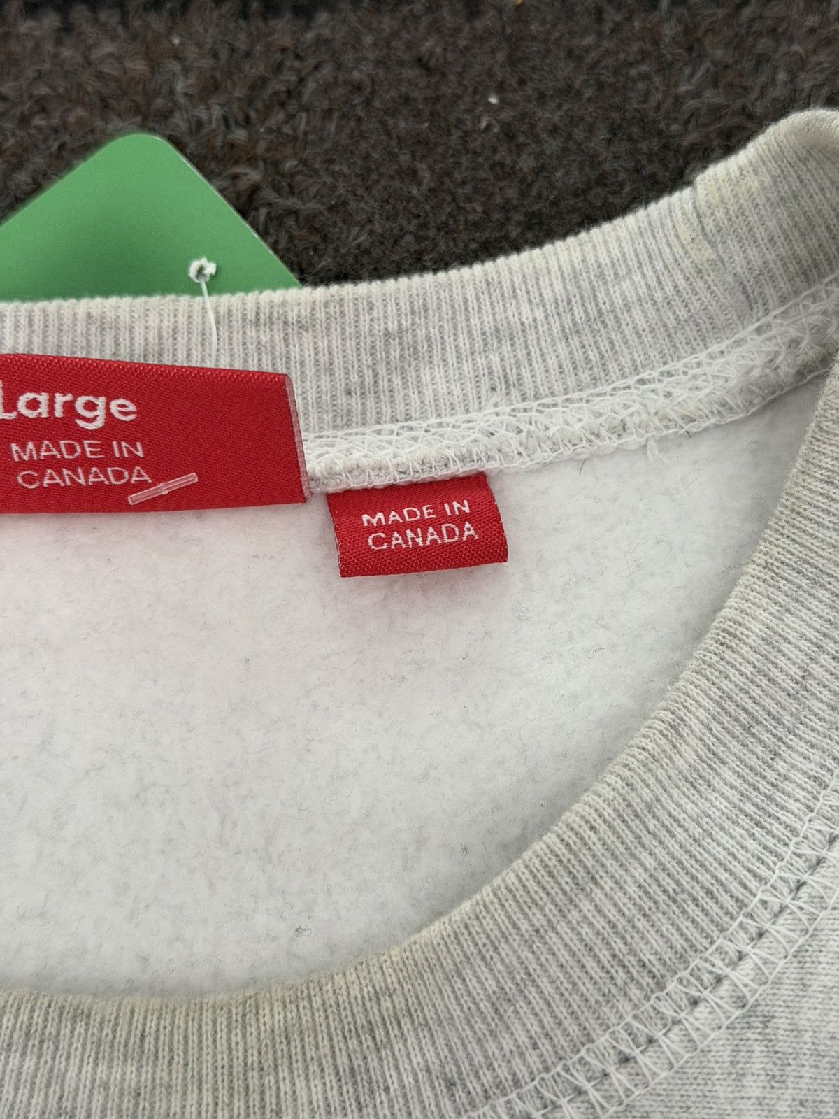 Supreme supreme gray box logo sweatshirt Size US L / EU 52-54 / 3 - 5 Thumbnail