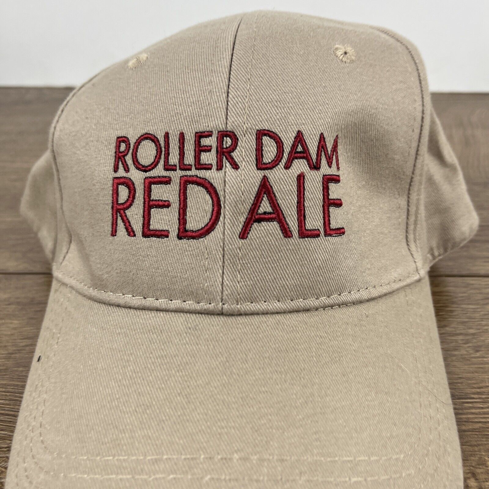Other Roller Dam Red Ale Hat Tan Brown Hat Adjustable Adult Roller Size ONE SIZE - 6 Thumbnail