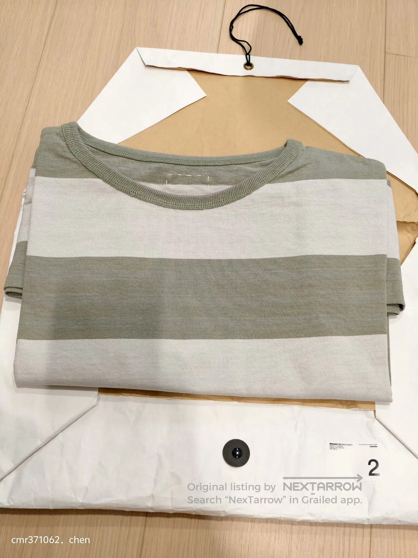 Visvim VISVIM 23SS BROADER TEE S/S RUGGER. Size US M / EU 48-50 / 2 - 6 Thumbnail
