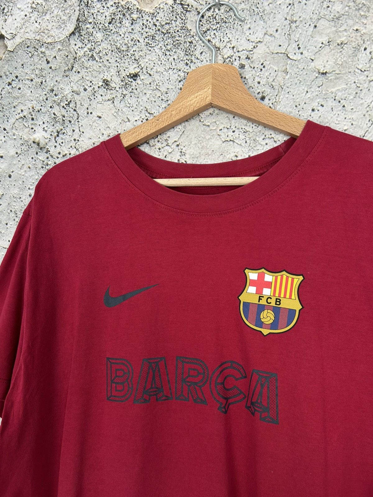 Nike Nike Fc Barcelona Soccer Football Tee Sport La Liga Size US XL / EU 56 / 4 - 3 Thumbnail