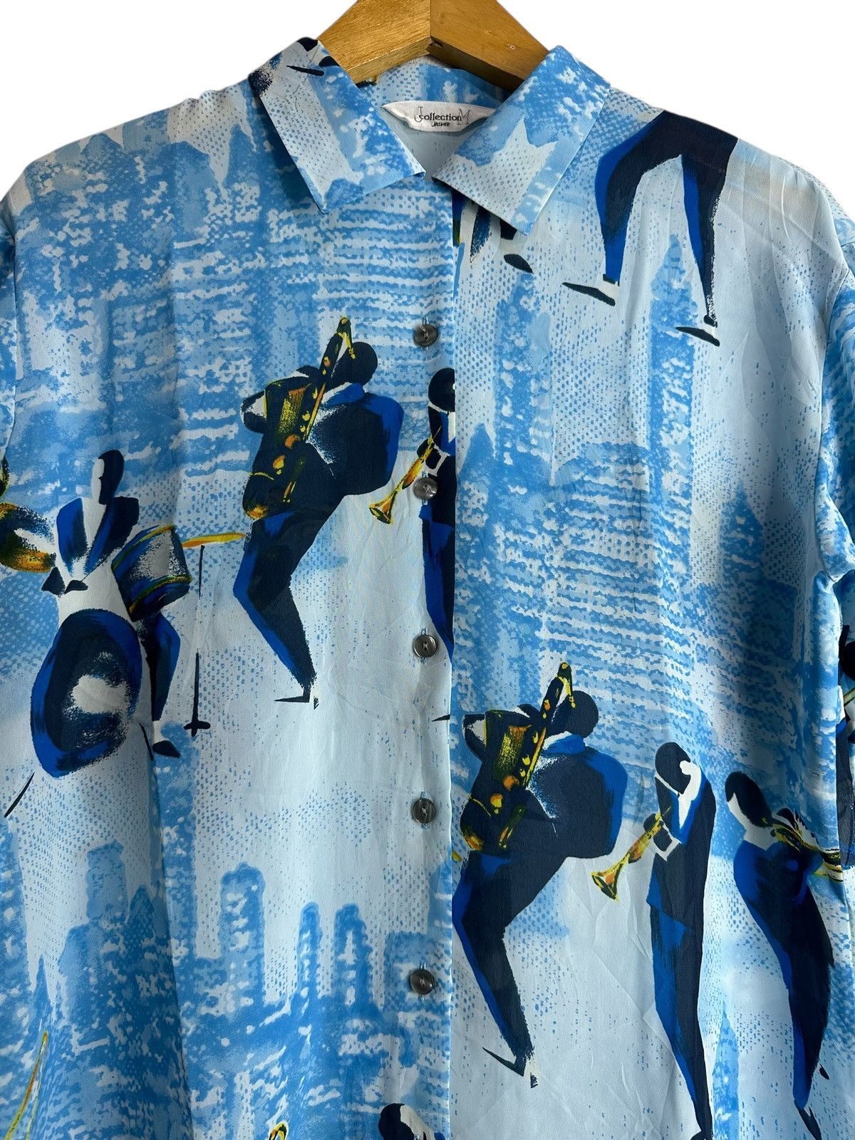 Yohji Yamamoto JASMER COLLECTION SAXOPHONE SHIRT JEAN PAUL GAULTIER STYLE Size US M / EU 48-50 / 2 - 3 Thumbnail