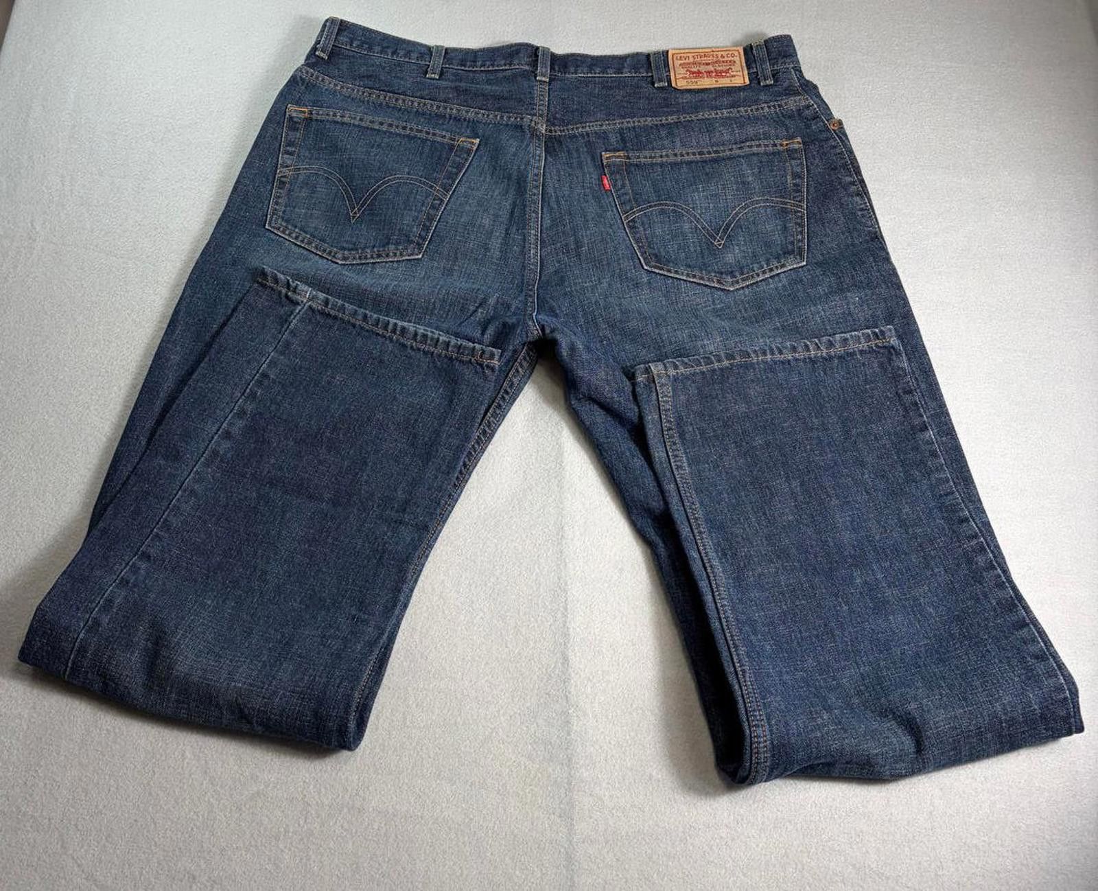 Levi's Levi's 559 Relaxed size L Jeans Blue Denim Medium Wash Size US 42 / EU 58 - 4 Thumbnail