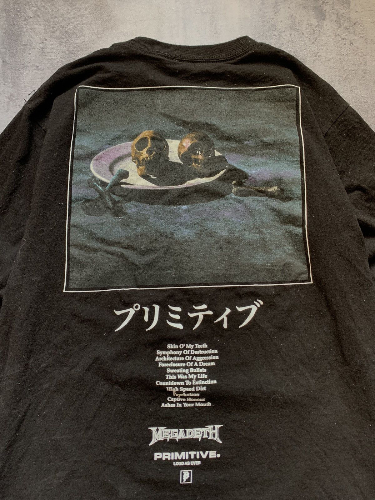 Megadeth × Primitive Primitive Skateboarding x Megadeth Band Long Sleeve T-shirt Size US M / EU 48-50 / 2 - 7 Thumbnail