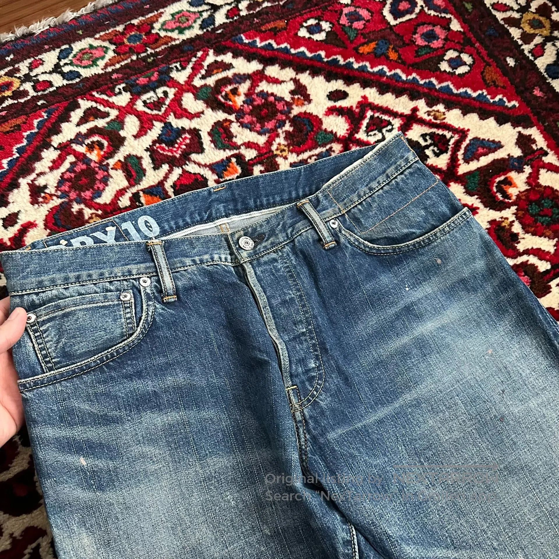 Visvim visvim 20ss dry10 splash paint jeans. Size US 34 / EU 50 - 6 Thumbnail
