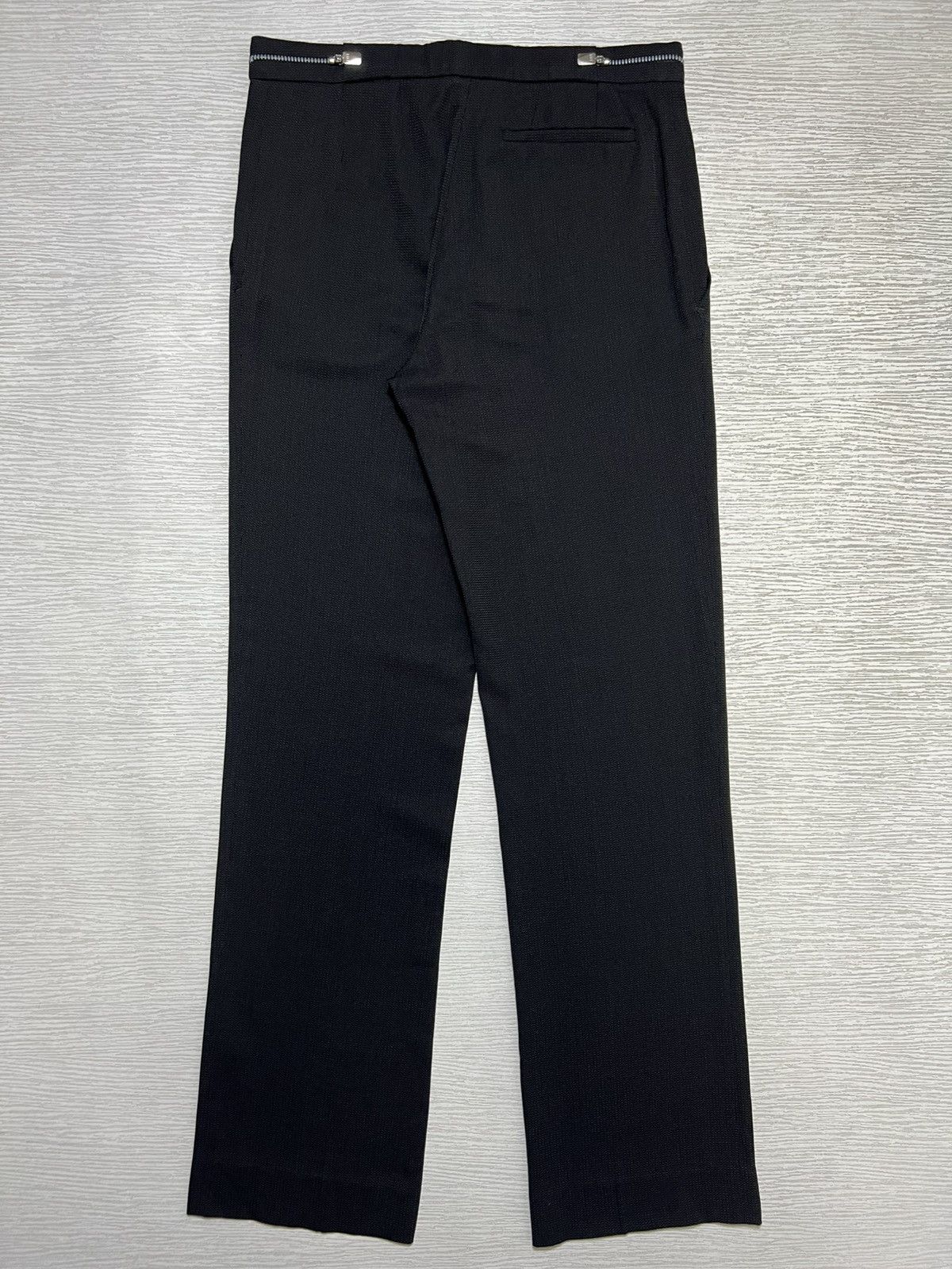 Ann Demeulemeester Ann Demeulemeester - Adjustable Waist Textured Trouser Size 30" / US 8 / IT 44 - 3 Thumbnail
