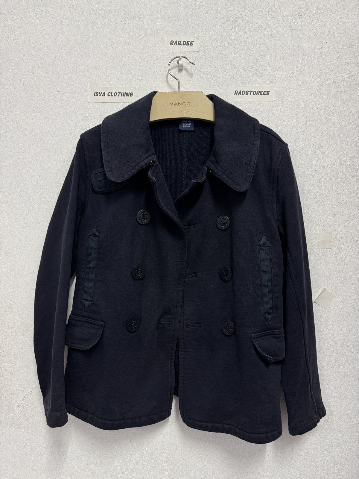 Ralph Laurent Pea Coat Jacket