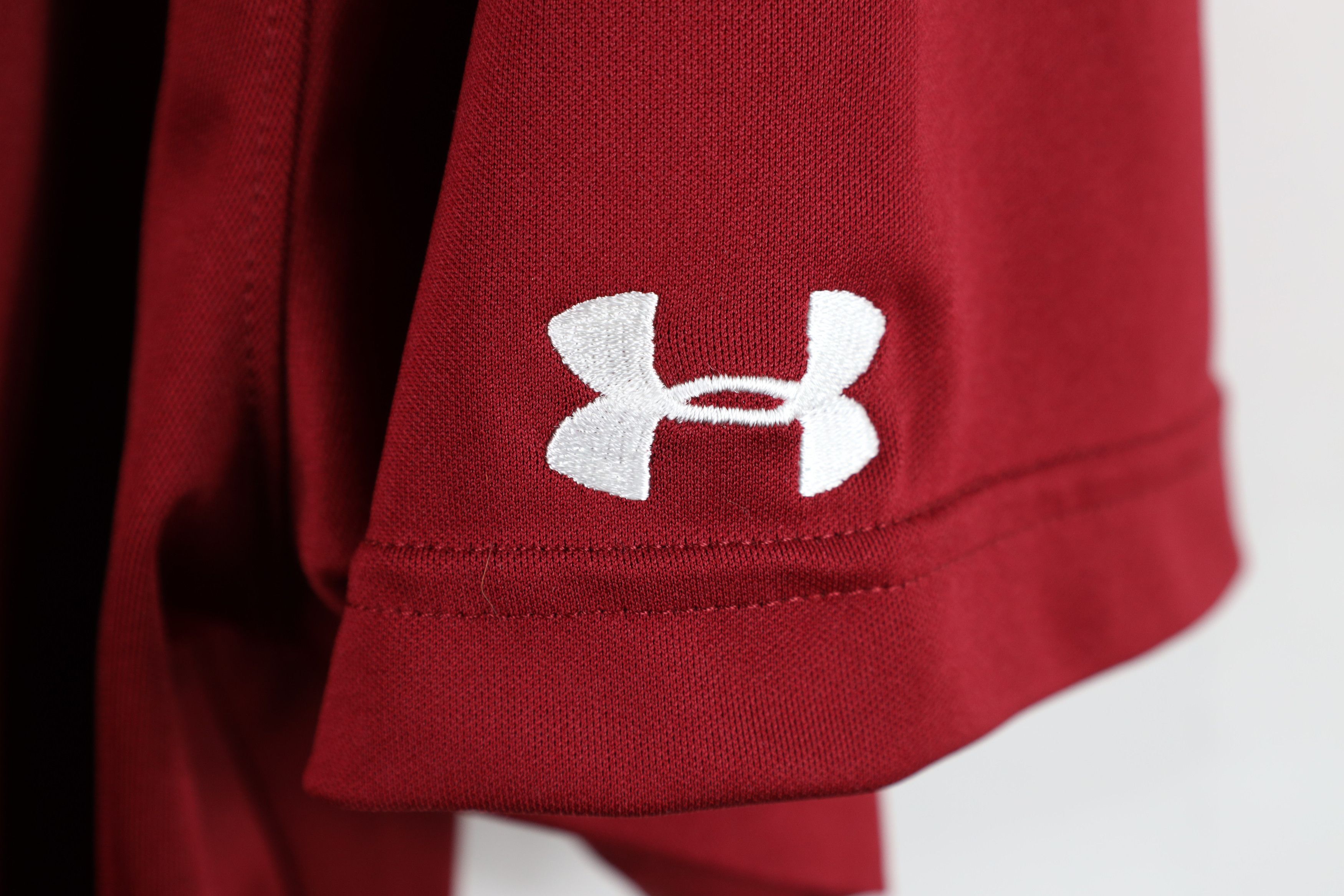 Under Armour New Under Armour Military USMC Marines Golf Polo Shirt Red Size US XXL / EU 58 / 5 - 4 Thumbnail