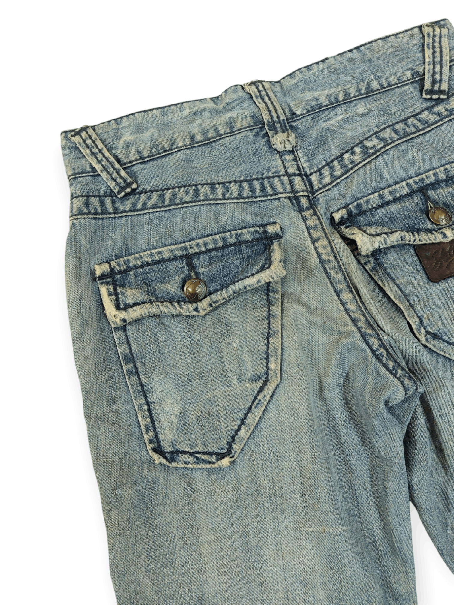14th Addiction Stitch's Flare Distressed Denim Size US 29 - 15 Thumbnail