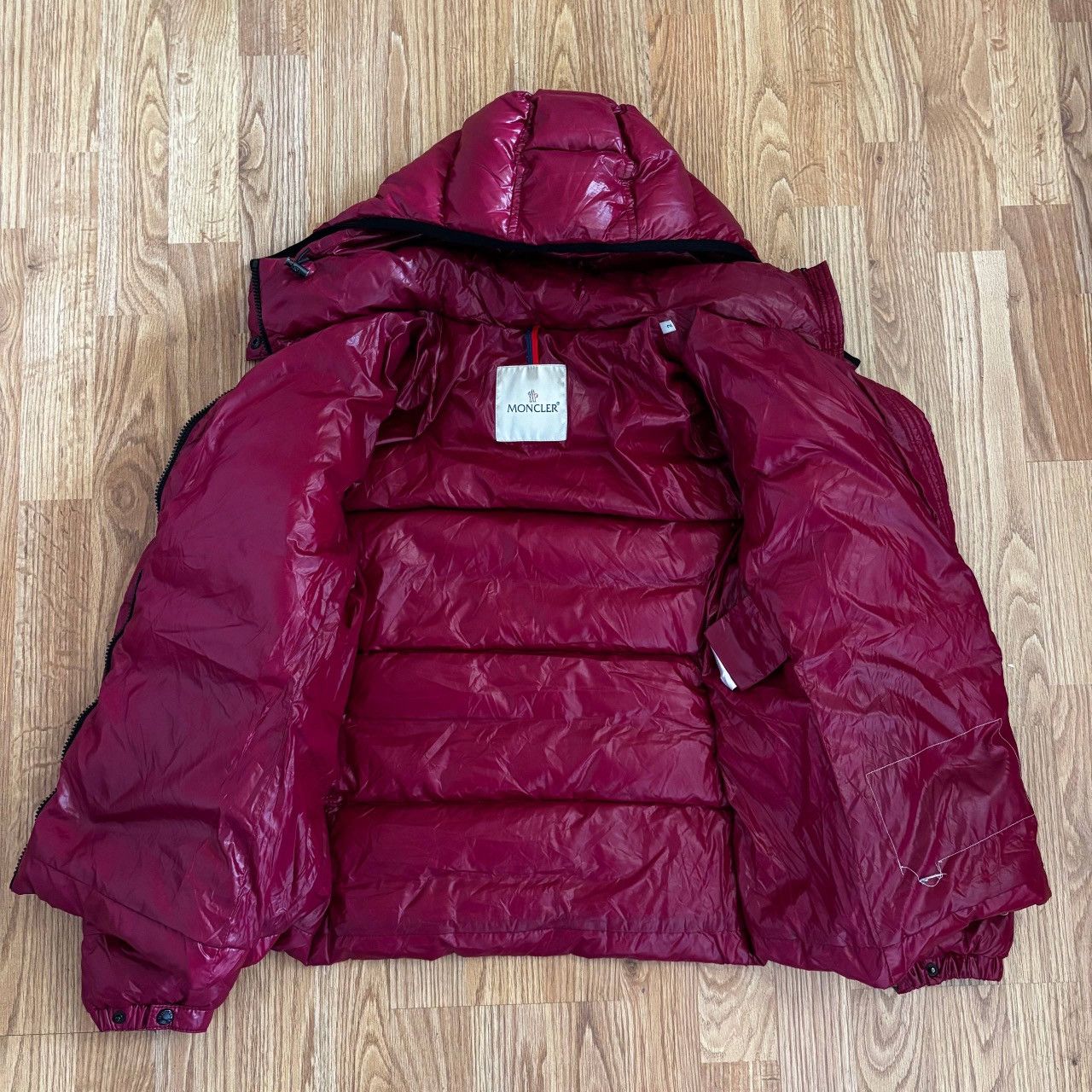 Moncler Moncler Down Jacket Puffer Pink/Red Women size 2 Size S / US 4 / IT 40 - 8 Thumbnail