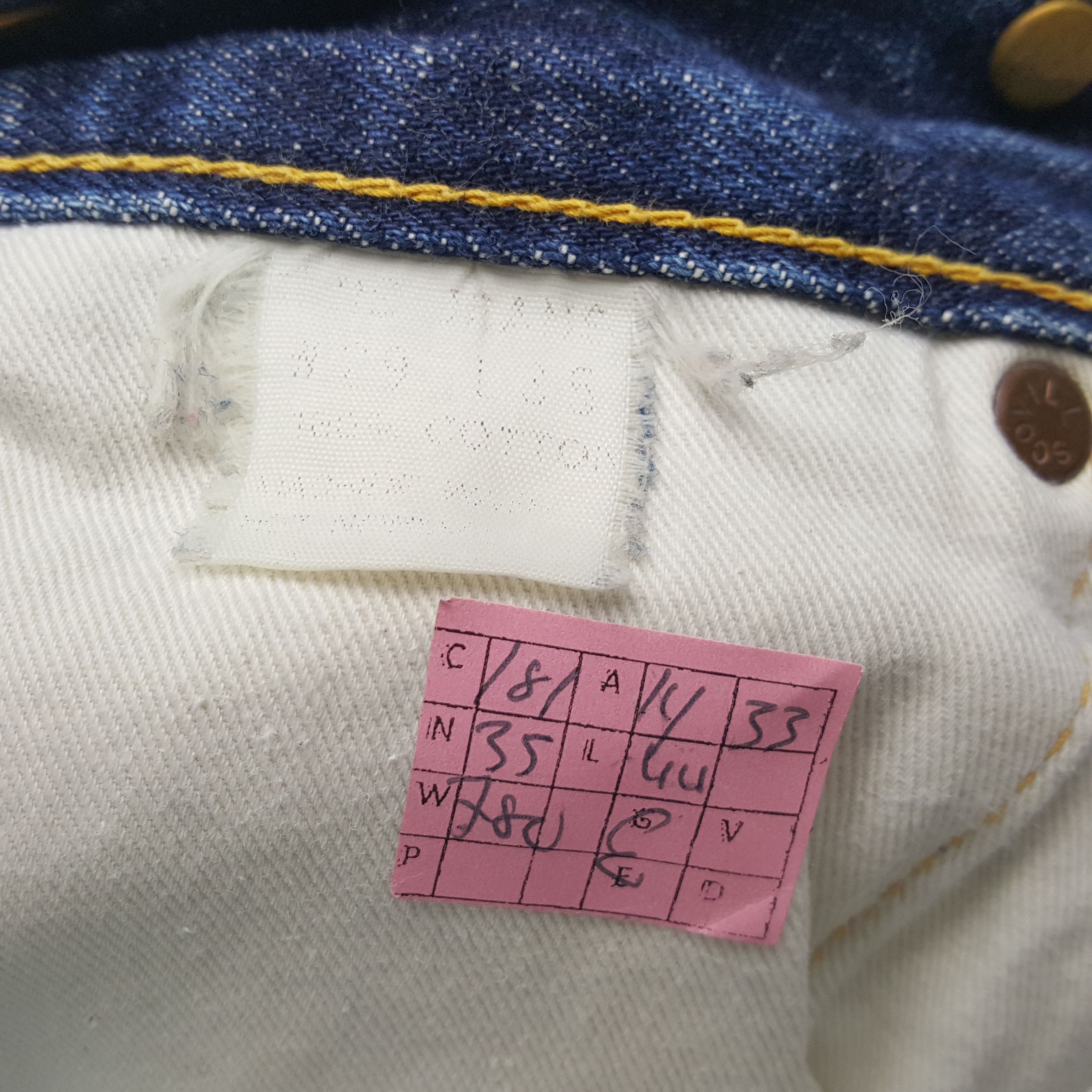 Evisu × Japanese Brand × Vintage EVIS Japanese Brand Streetwear Custom Daicock Jeans Size US 28 / EU 44 - 14 Thumbnail