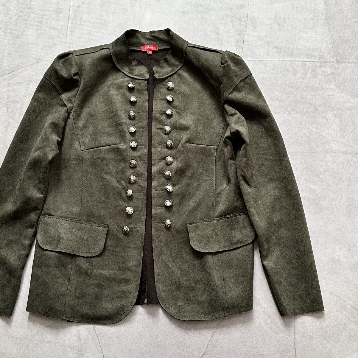 Hysteric Glamour × Undercover 00s Napoleon Military Jacket Mad Punk Coat PPFM Balmain Vibe Size M / US 6-8 / IT 42-44 - 2 Thumbnail