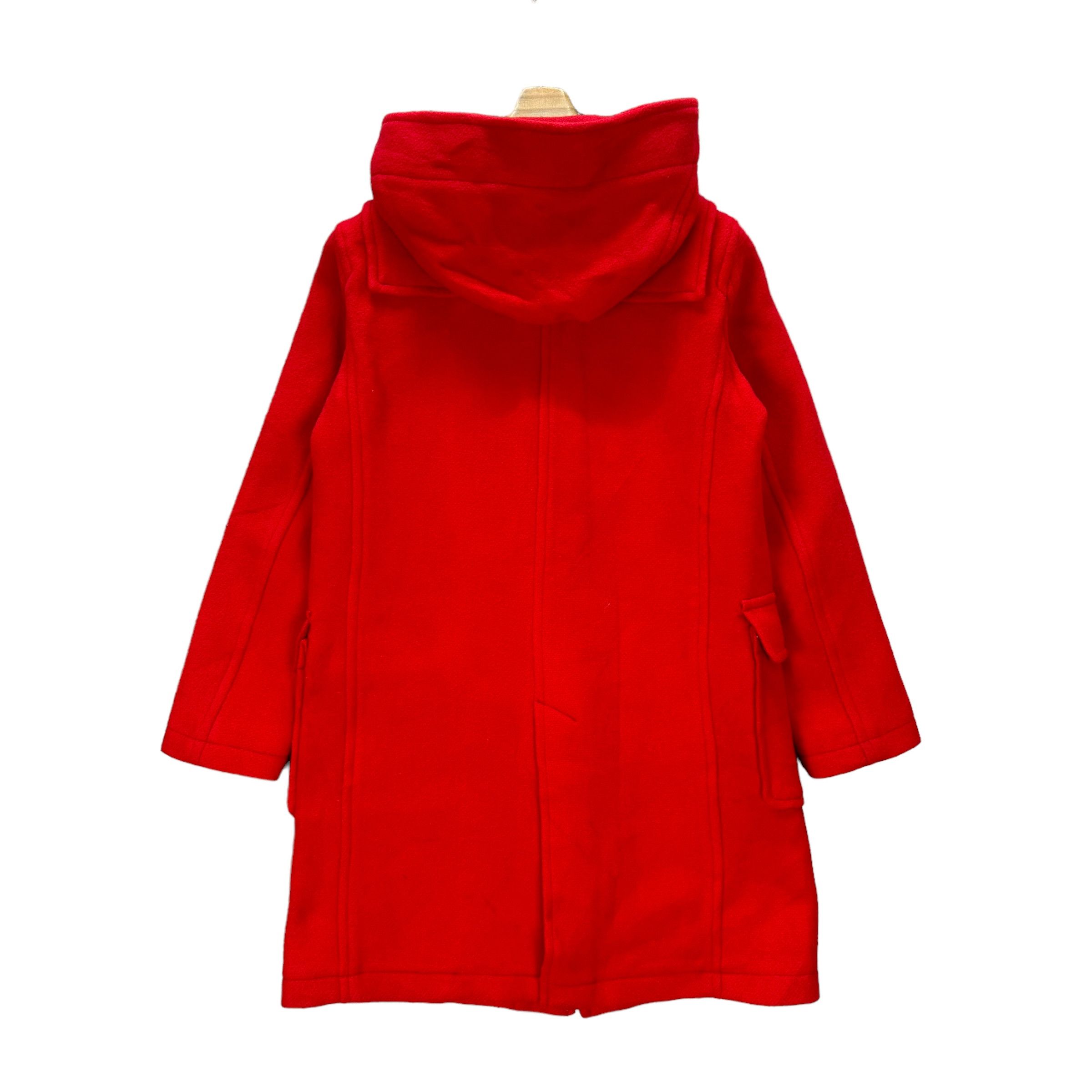 JW Anderson × Uniqlo JW ANDERSON WOOL DUFFLE COAT IN SUPER RED #9024-49 Size US S / EU 44-46 / 1 - 11 Thumbnail