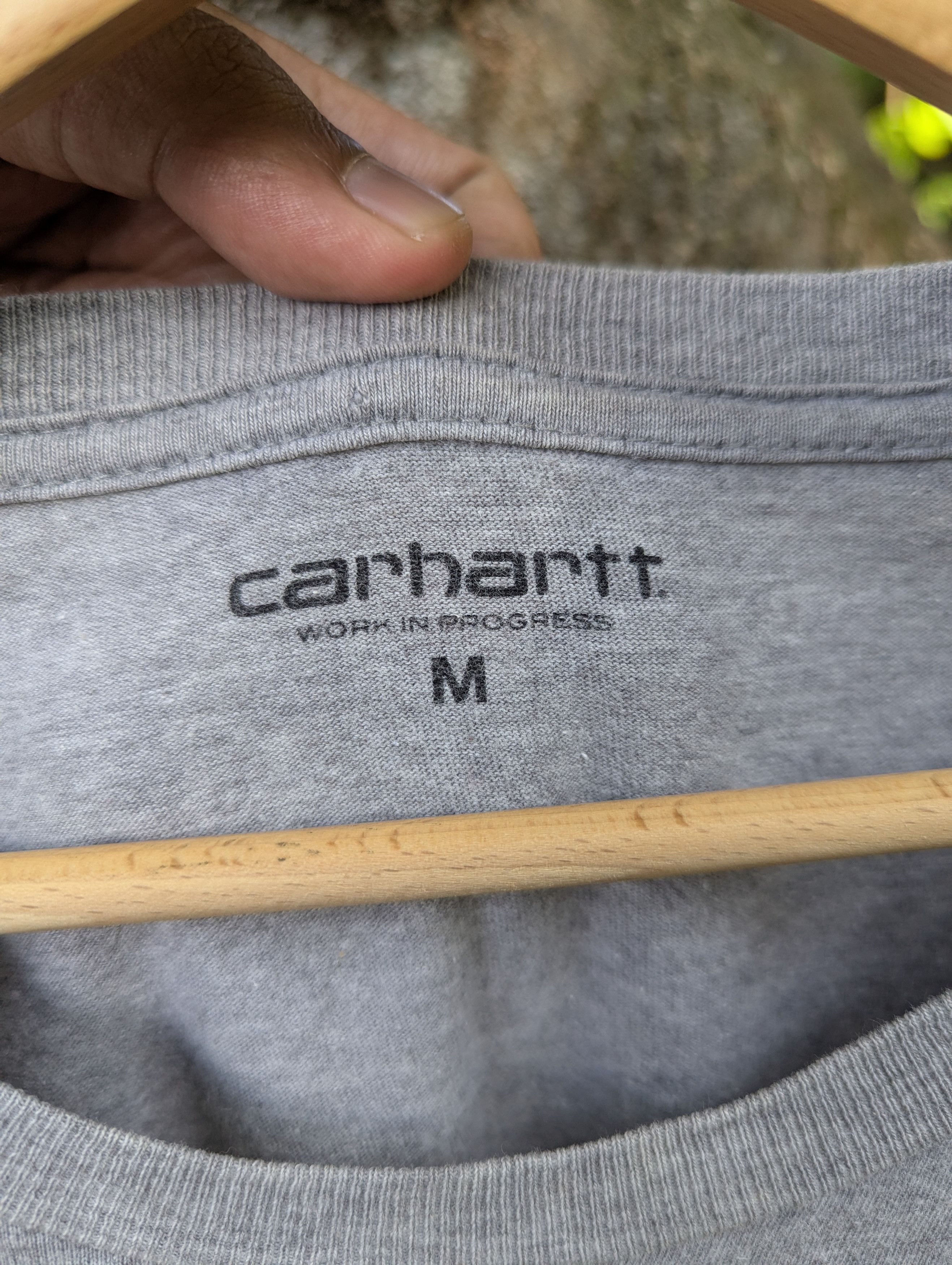 Carhartt Thrashed Carhartt Long Sleeve Shirt Size US M / EU 48-50 / 2 - 2 Thumbnail