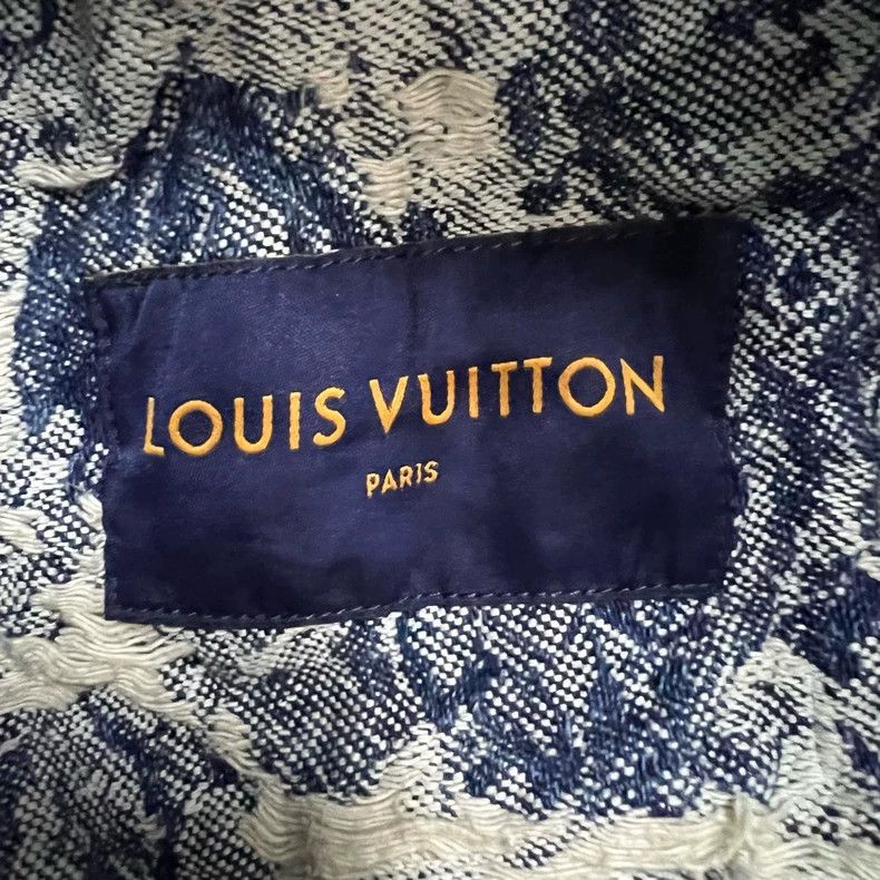 Louis Vuitton Louis Vuitton Plant flower embroidered denim jacket 2501-Ne Size US S / EU 44-46 / 1 - 6 Thumbnail