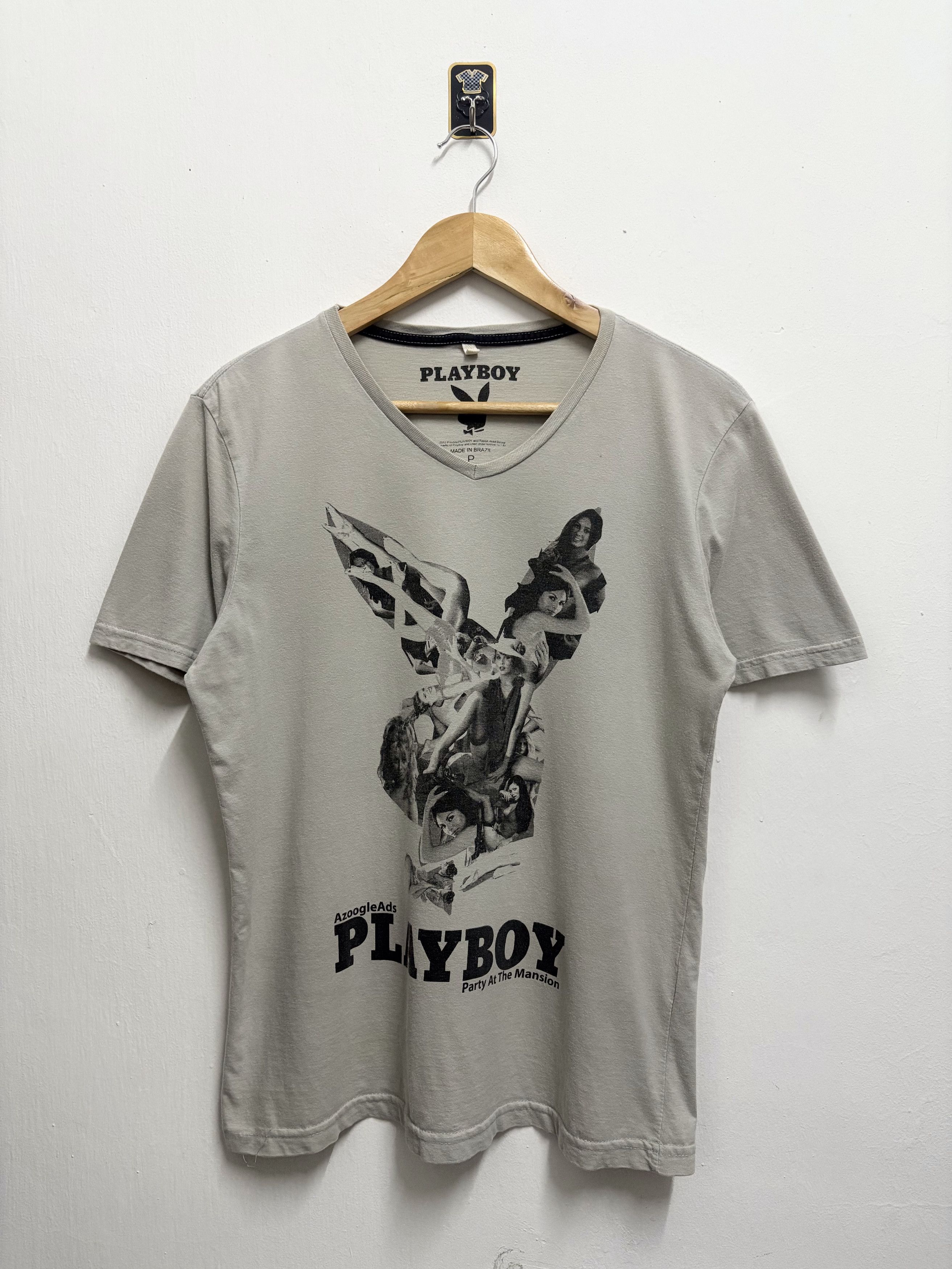 Hysteric Glamour × Playboy × Vintage 2000's Playboy - Party At the Mansion T-Shirt Size L / US 10 / IT 46 - 1 Thumbnail