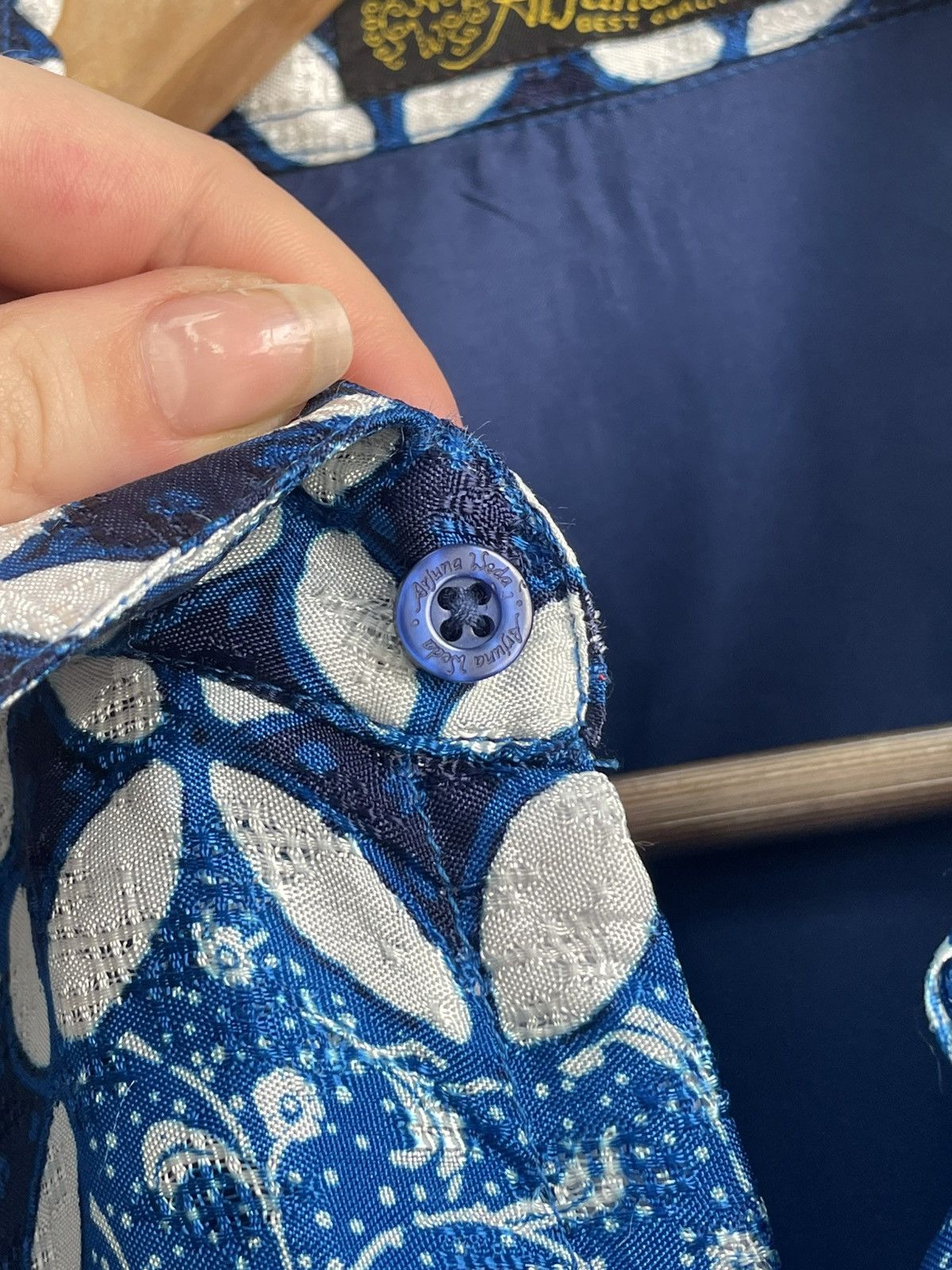 Japanese Brand Rare japanese luxury shirt button up overprint y2k Size US L / EU 52-54 / 3 - 4 Thumbnail