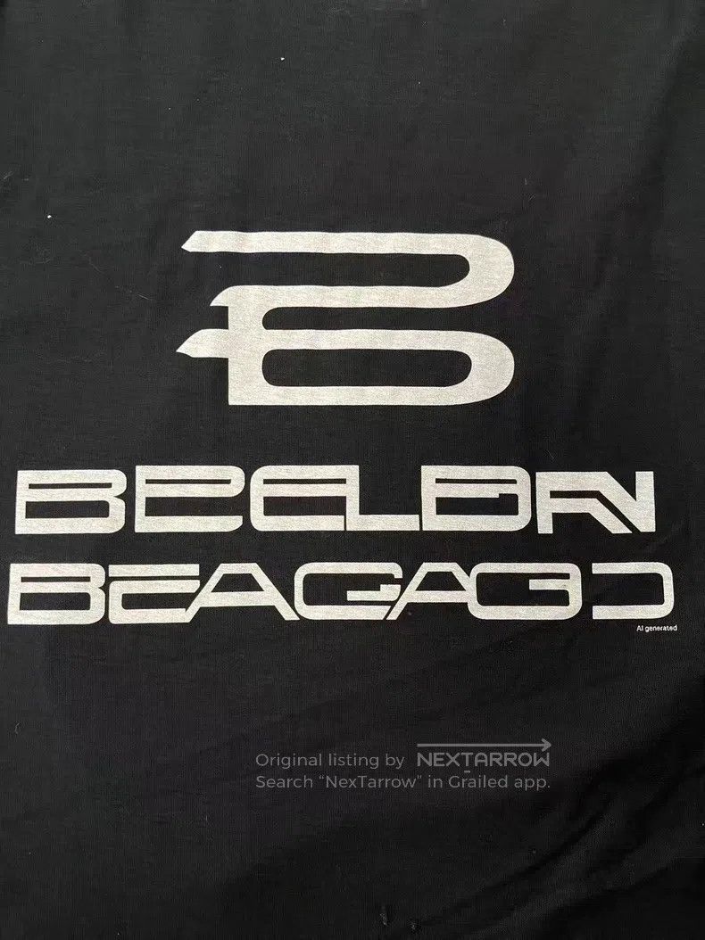 Balenciaga Balenciaga Logo Letter Printed Round Neck Short Sleeve T-S Size US S / EU 44-46 / 1 - 3 Thumbnail
