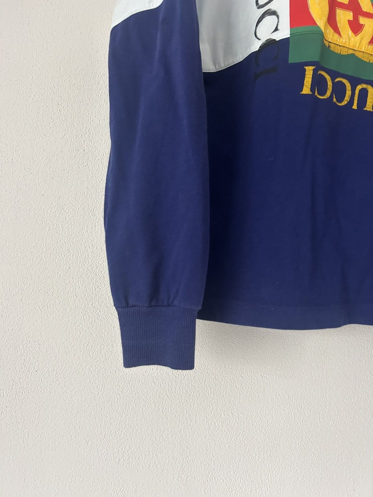 Gucci Gucci Logo Oversized Rugby Polo Sweatshirt Size US XS / EU 42 / 0 - 9 Thumbnail