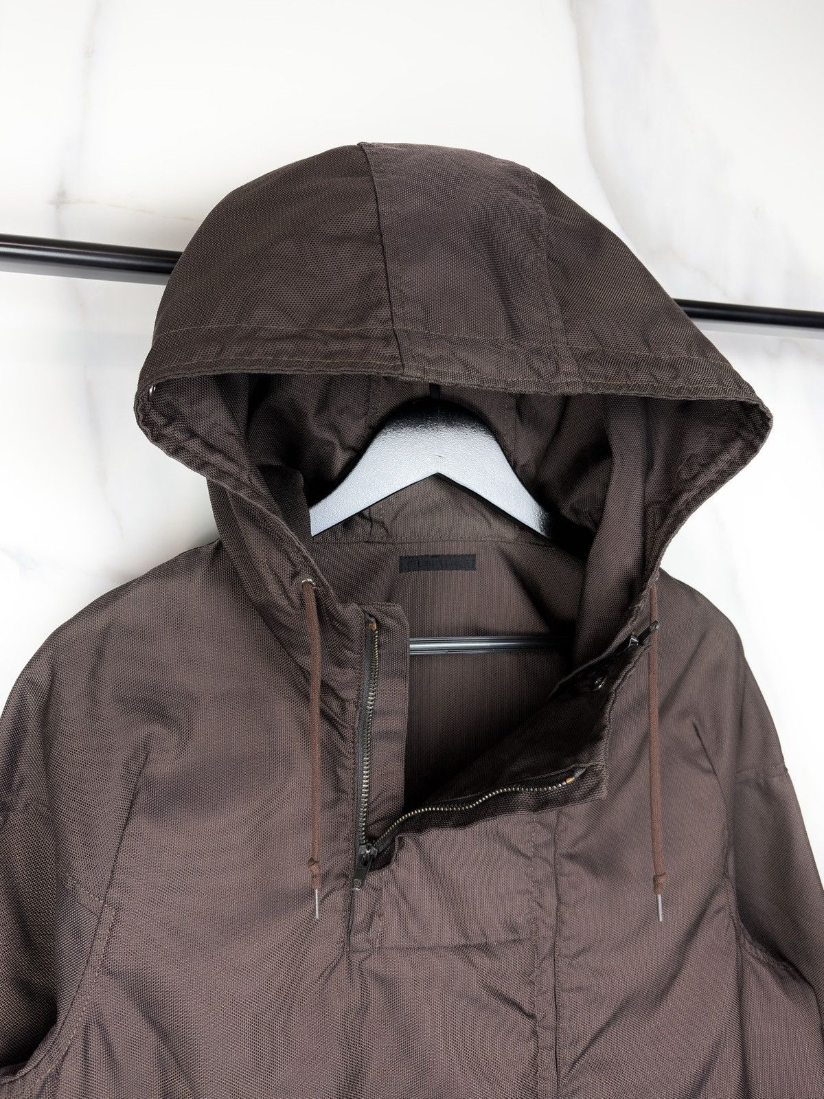 Helmut Lang AW00 Helmut Lang Ballistic Nylon Double Zip Parka Jacket Size US S / EU 44-46 / 1 - 5 Thumbnail