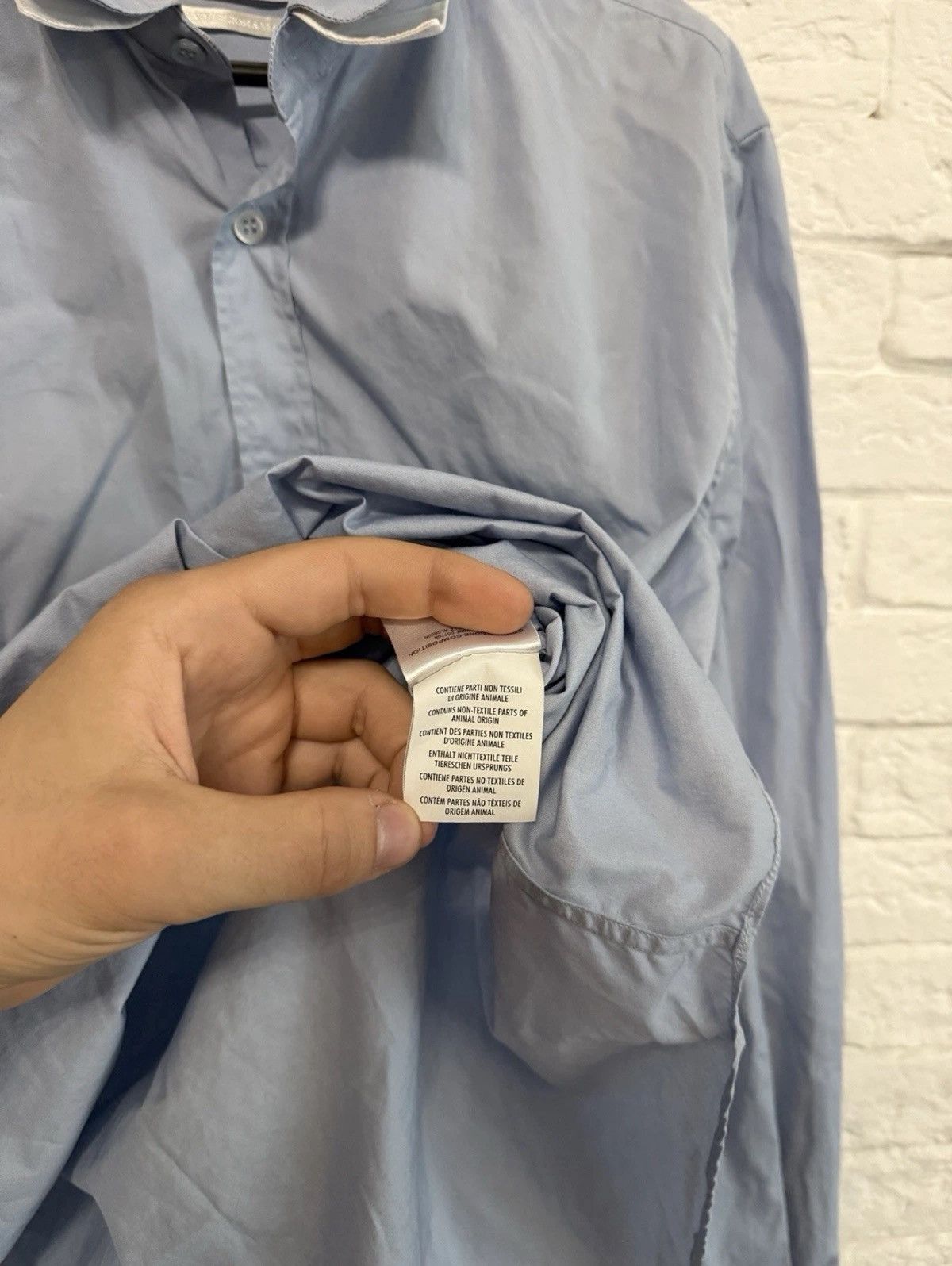 Alexander McQueen Alexander McQueen Shirt Designer Sz S 46 Size US S / EU 44-46 / 1 - 8 Thumbnail