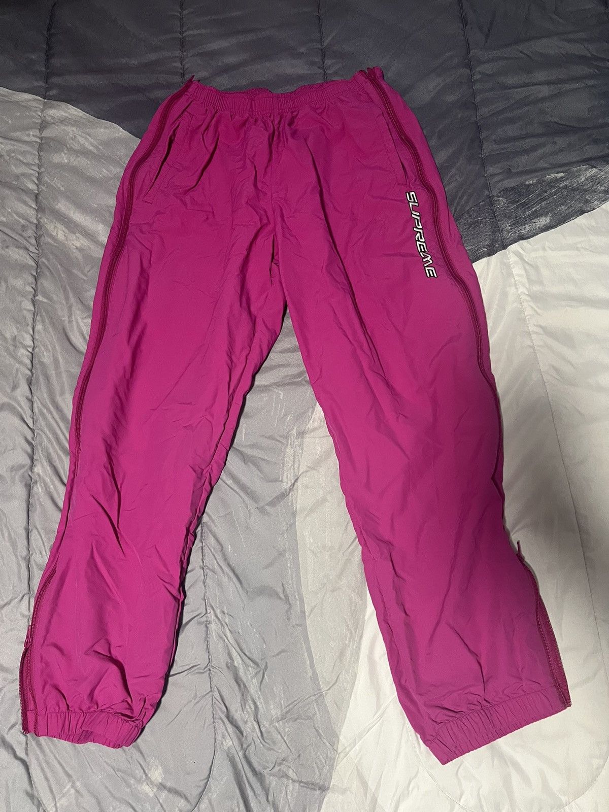 Supreme Full Zip Baggy Warm Up Size US 34 / EU 50 - 1 Thumbnail