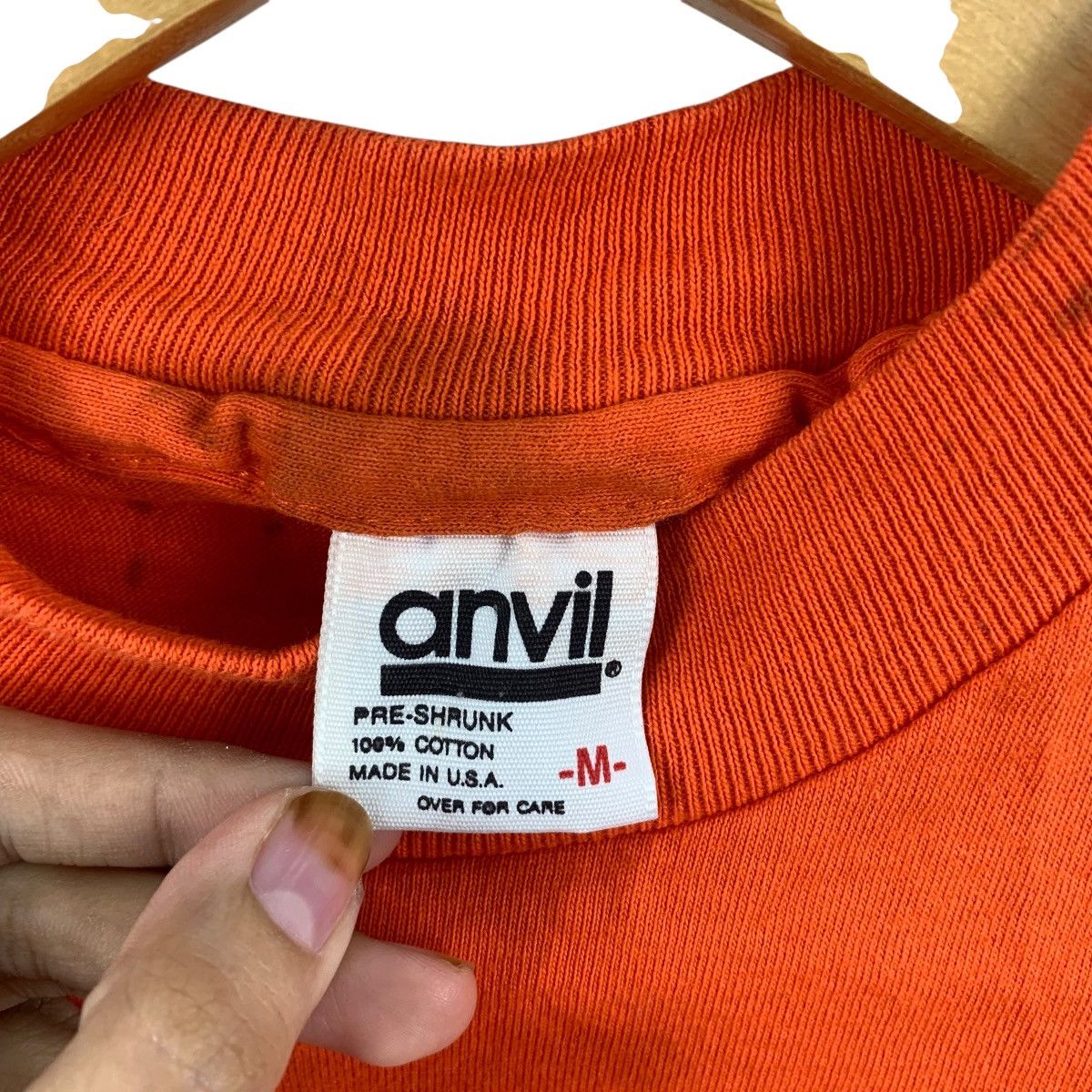 Peanuts Vintage PEANUTS SNOOPY WOODSTOCK Orange Tee Shirt Top Size M / US 6-8 / IT 42-44 - 7 Thumbnail