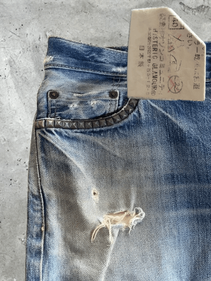 Hysteric Glamour Hysteric Glamour Studded Denim Size US 34 / EU 50 - 3 Thumbnail