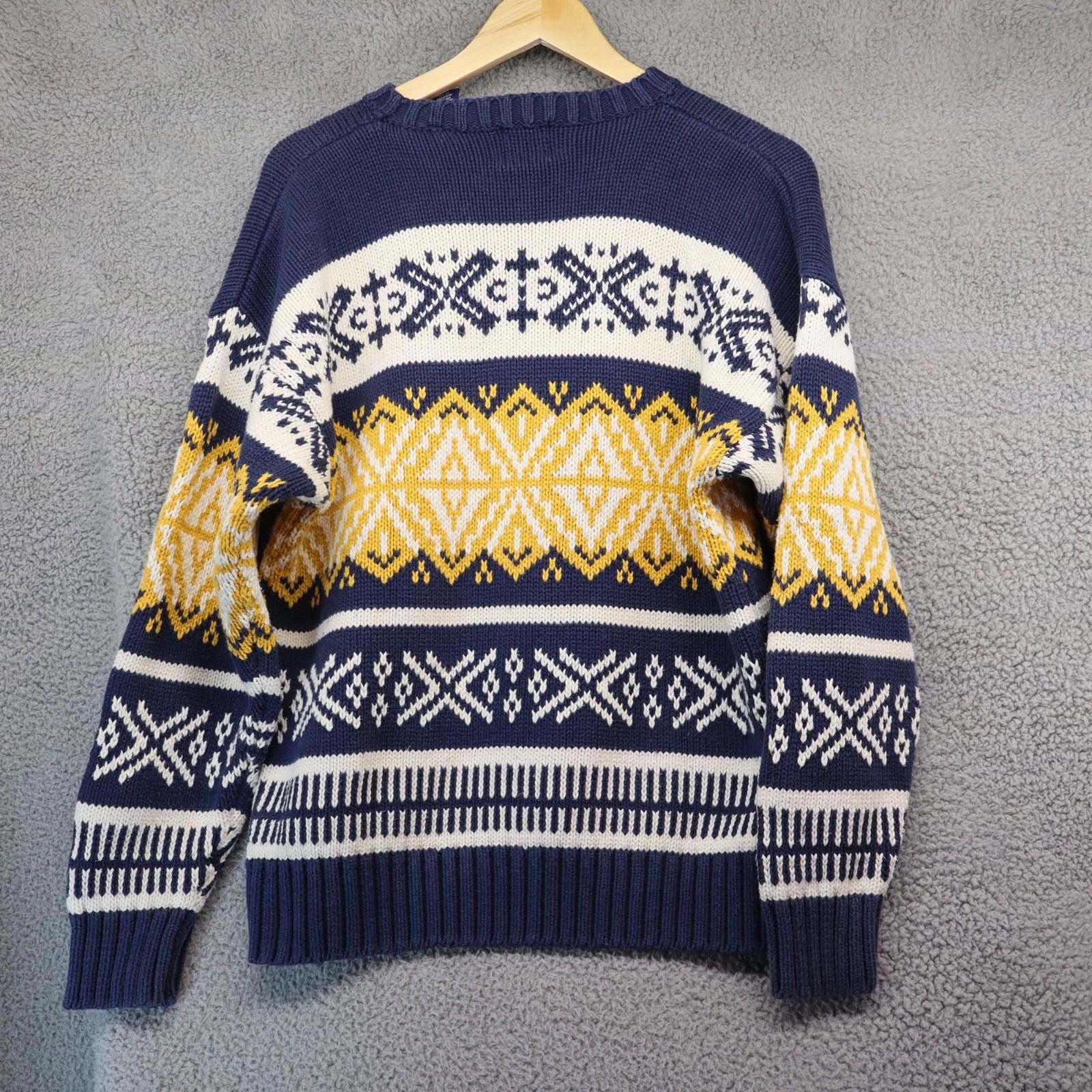 Gap Vtg GAP Ribbed Knit Gap Sweater Medium Corona 100% Cotton Size US M / EU 48-50 / 2 - 7 Thumbnail
