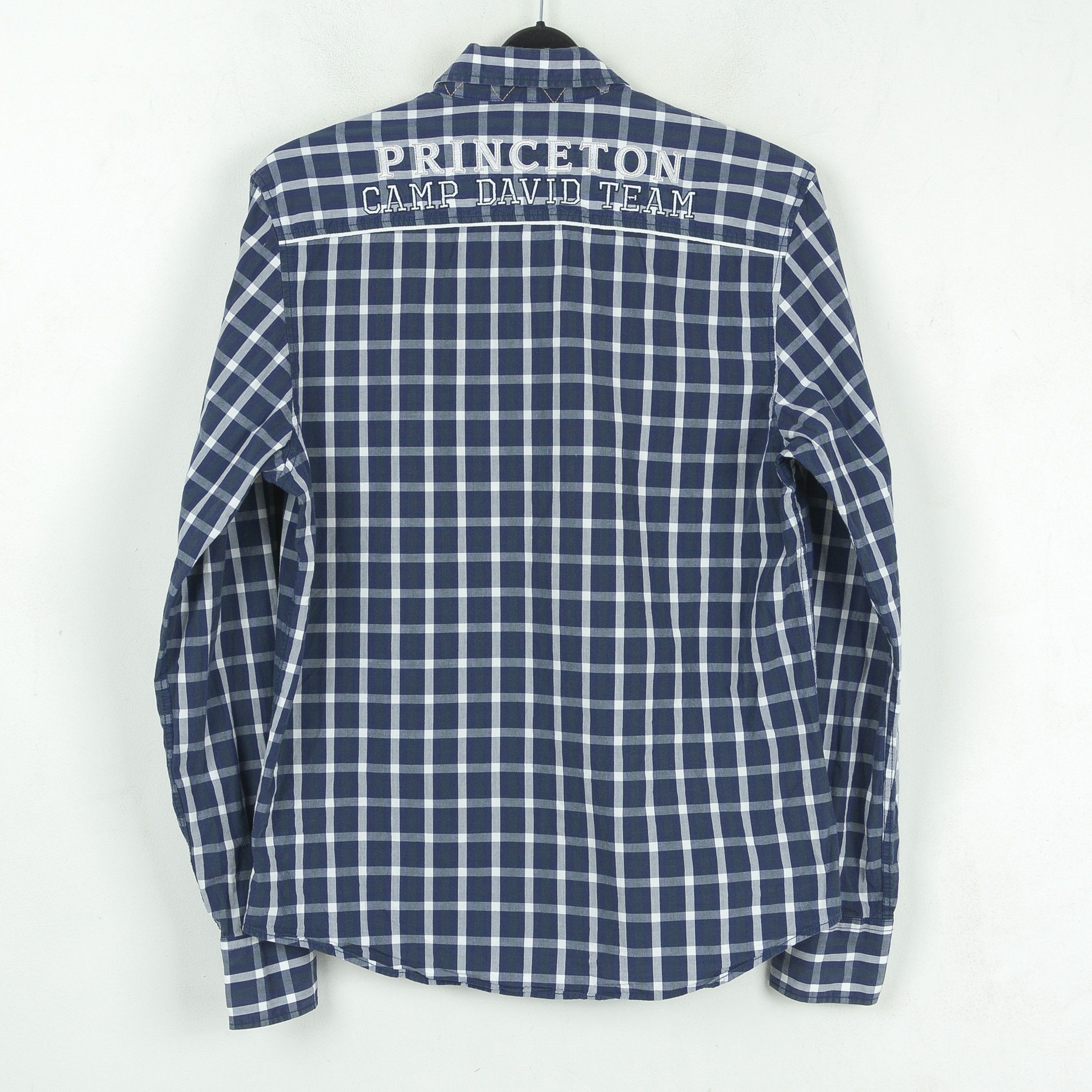 Camp David Men Shirt Muscle Fit High Quality Casual Button Cotton Check Size US L / EU 52-54 / 3 - 7 Thumbnail
