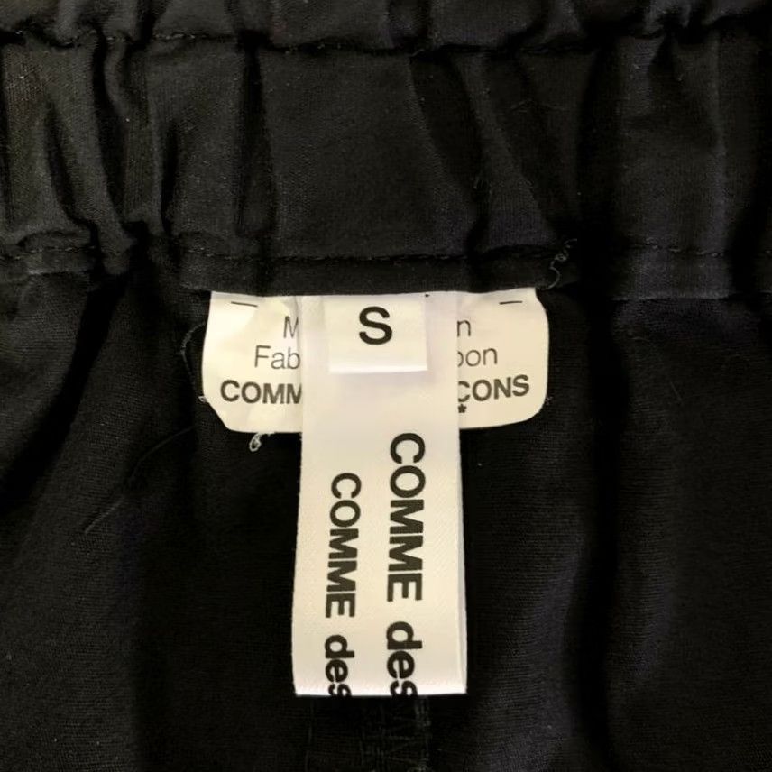Comme des Garcons Girl COMME des GARCONS Drop crotch Shorts Black Cotton Size S Womens Size 28" / US 6 / IT 42 - 3 Thumbnail