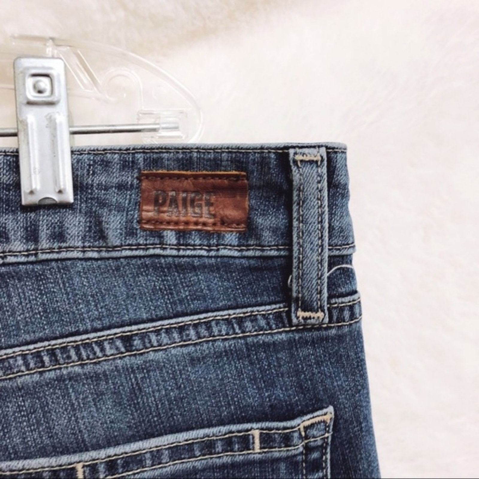 Paige Paige Light Wash Verdugo Ankle Skinny Jeans Size 30" / US 8 / IT 44 - 7 Thumbnail