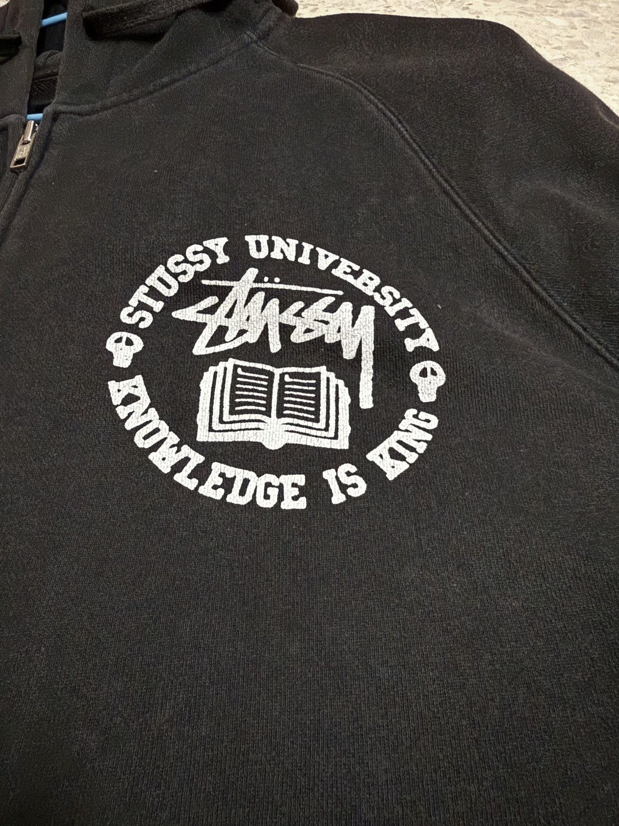Stussy Vintage Stussy Hoodie Y2K Size XL Streetwear Rare Size US XL / EU 56 / 4 - 3 Thumbnail