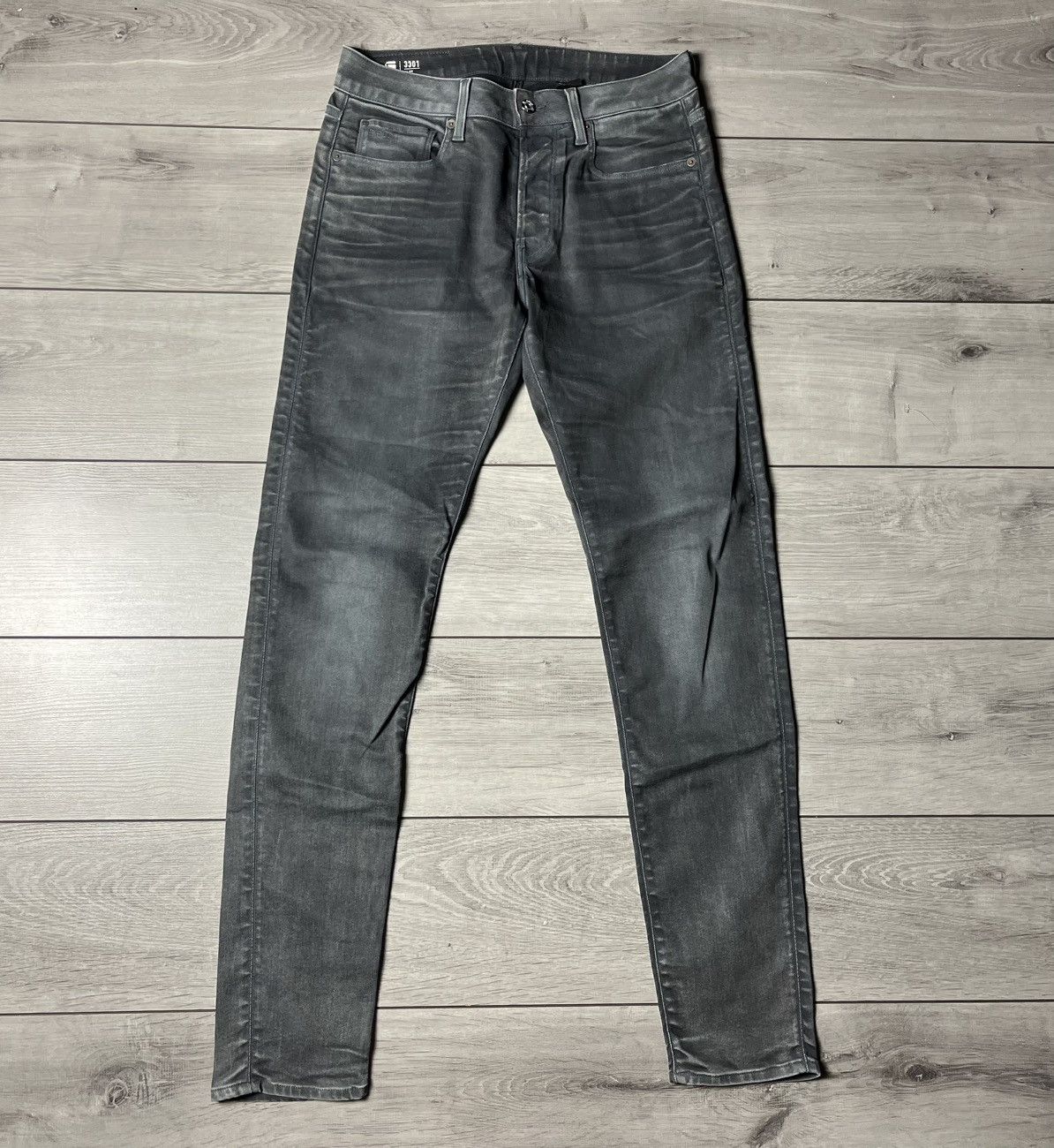 G-Star G star raw denim jeans 3301 slim size 30/34 Size US 30 / EU 46 - 1 Thumbnail