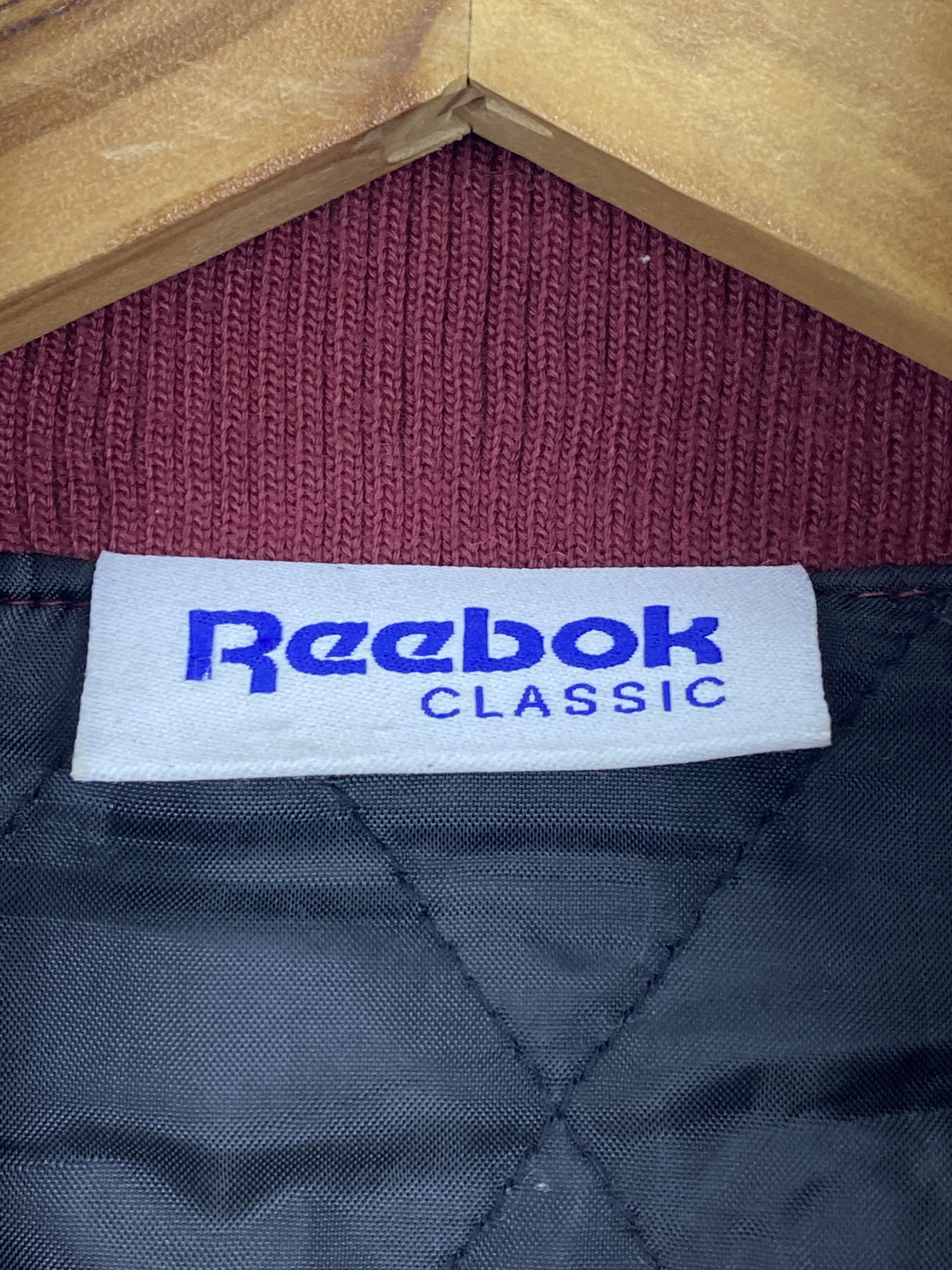 Reebok Vintage 90s Reebok Classic Embroidered Varsity Jacket J1830 Size US S / EU 44-46 / 1 - 5 Thumbnail