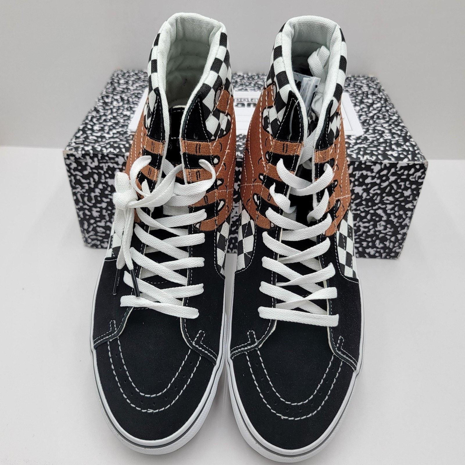 Vans Vans Sk8-Hi Shoes Men Size 11 Checkerboard Potato Hand Vault Size US 11 / EU 44 - 4 Thumbnail