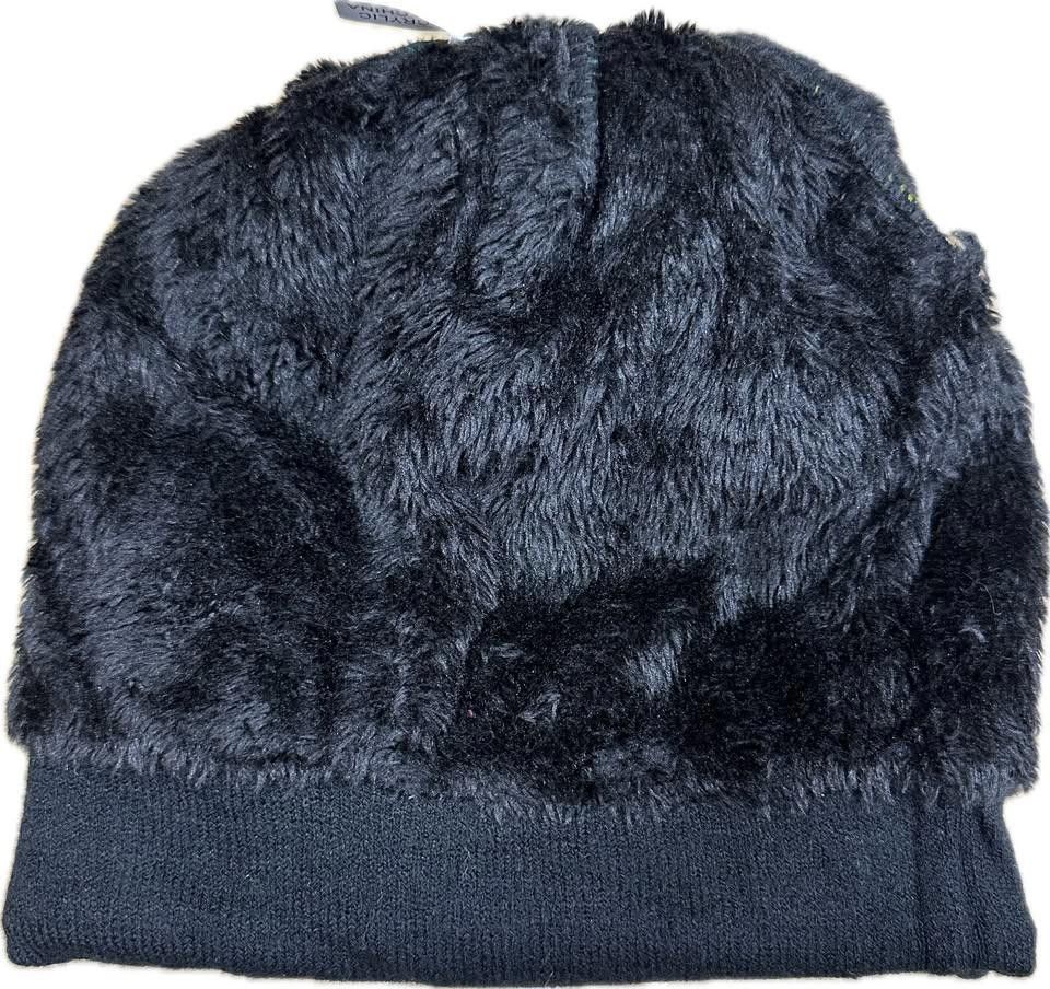 Designer Brand New Jamaica Fleece interior beanie (Black) Size ONE SIZE - 3 Thumbnail