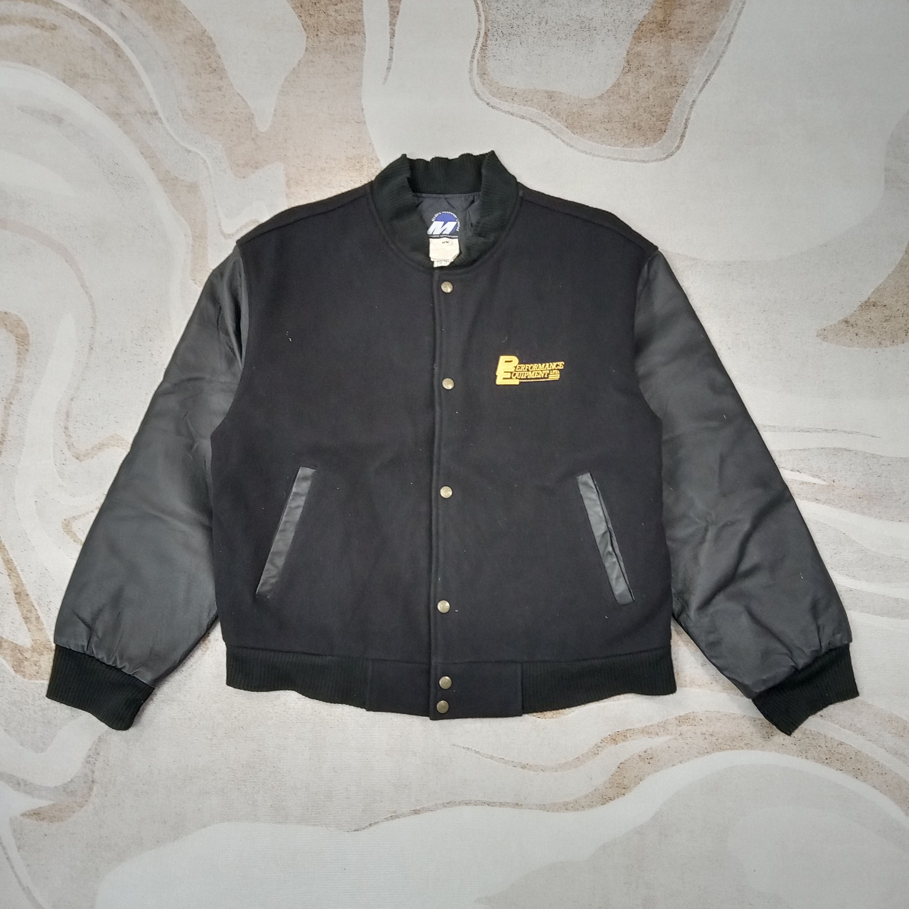 Japanese Brand Volvo Performance Equipment Racing Varsity Jacket C256N6 Size US L / EU 52-54 / 3 - 4 Thumbnail