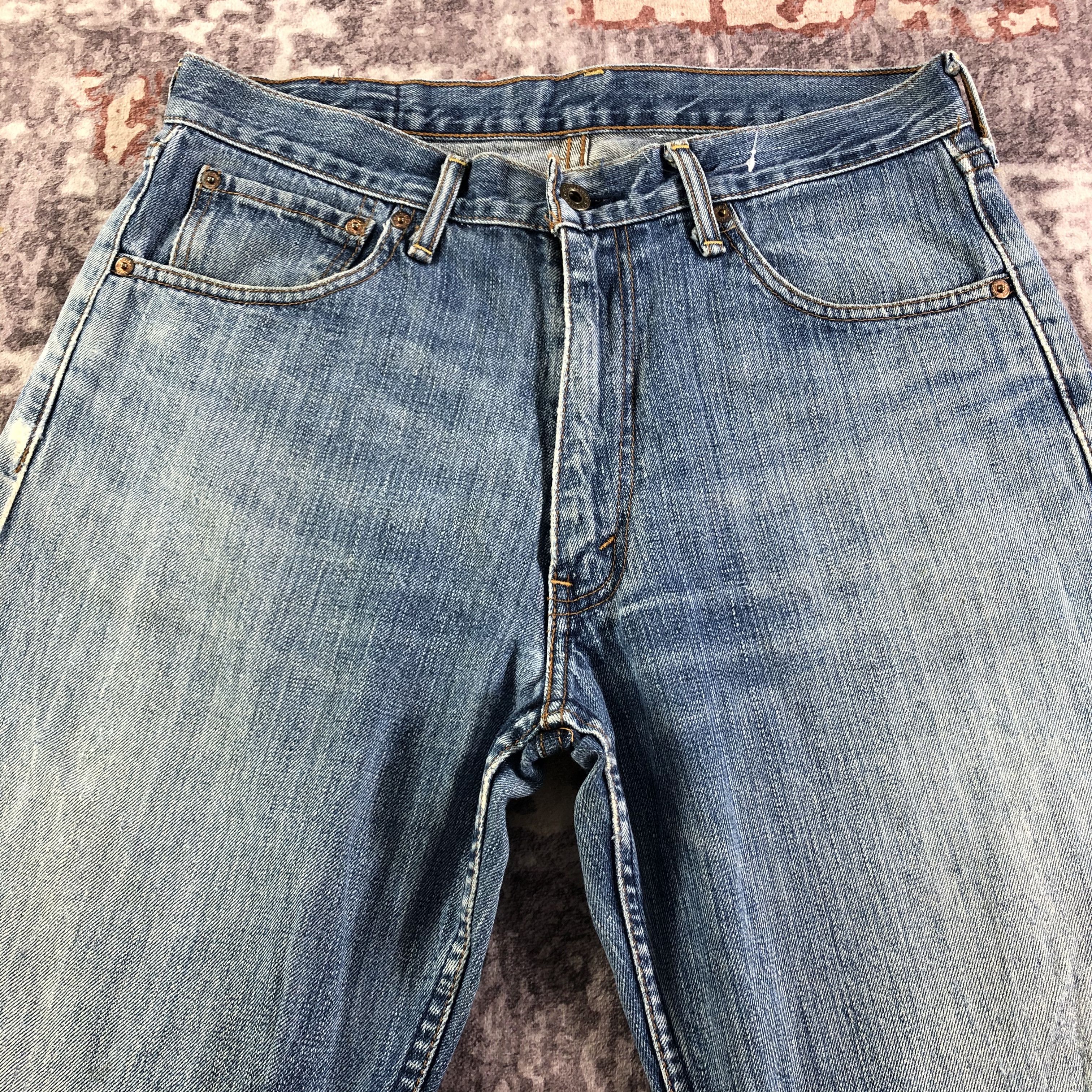 Levi's × Vintage Vintage 90s Blue Wash Levis 503 Jeans-JM3267 Size US 33 - 3 Thumbnail