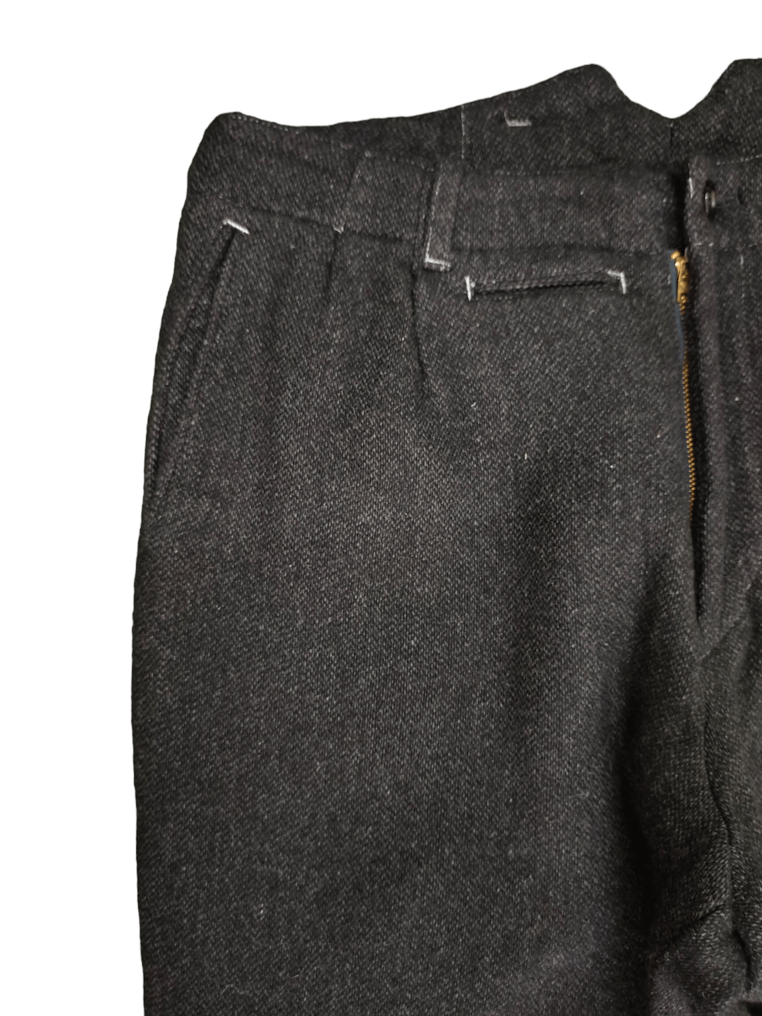 Japanese Brand EEL Japan Buckle Side Wool Pants Wwii Military Style Size US 33 - 4 Thumbnail