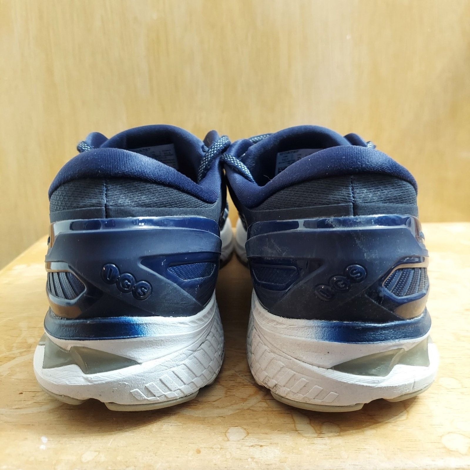 Asics Asics Gel Kayano 27 Men's US 15 Blue Grey Running Shoes EUC Size US 15 / EU 48 - 3 Thumbnail
