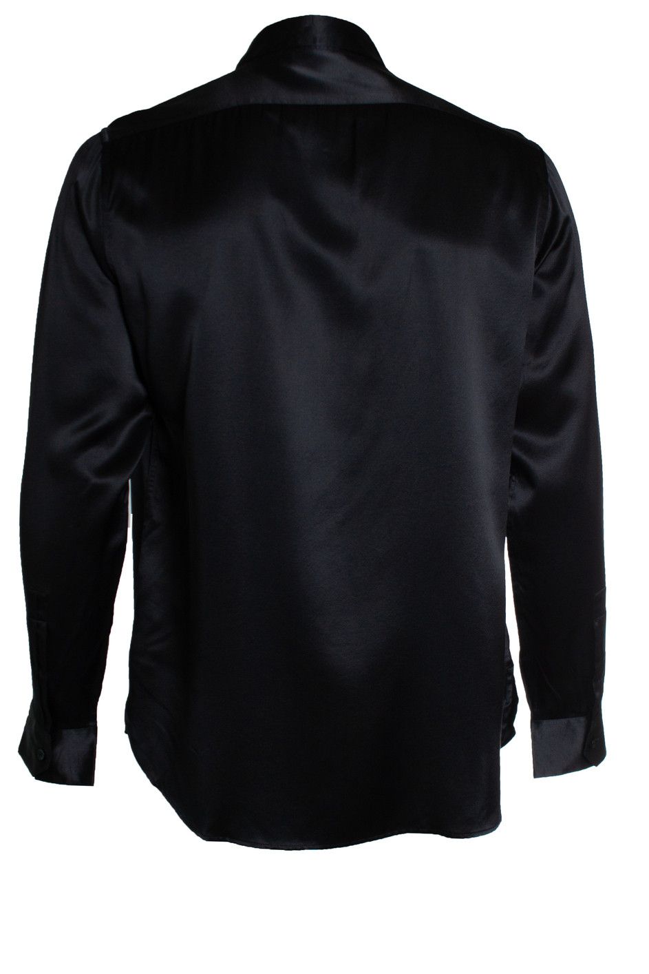 Saint Laurent Paris Saint Laurent, Black silk shirt 2016 Size US XL / EU 56 / 4 - 7 Thumbnail