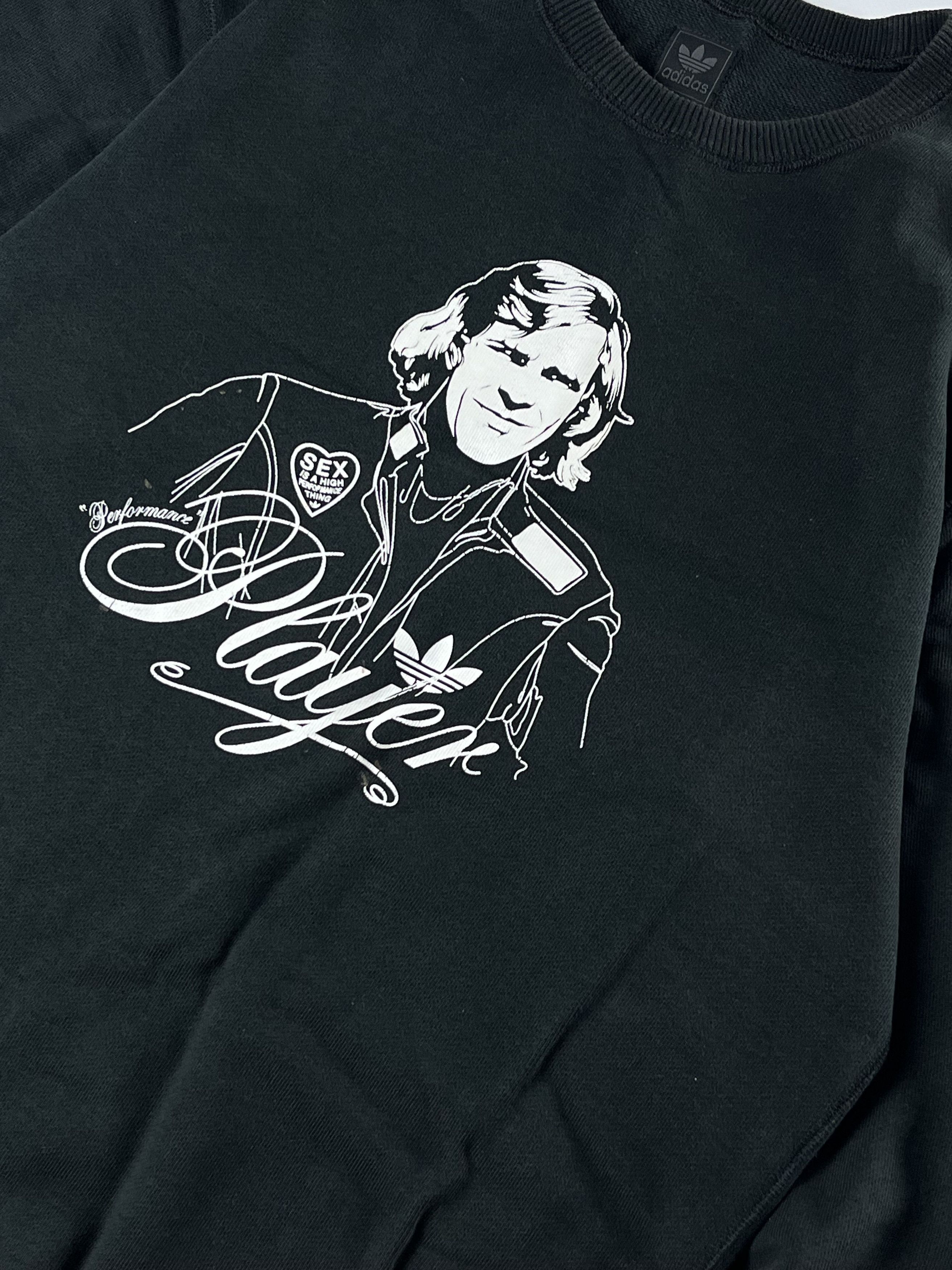 Adidas × Vintage RARE Adidas Sex James Hunt Sweatshirt Size US S / EU 44-46 / 1 - 3 Thumbnail