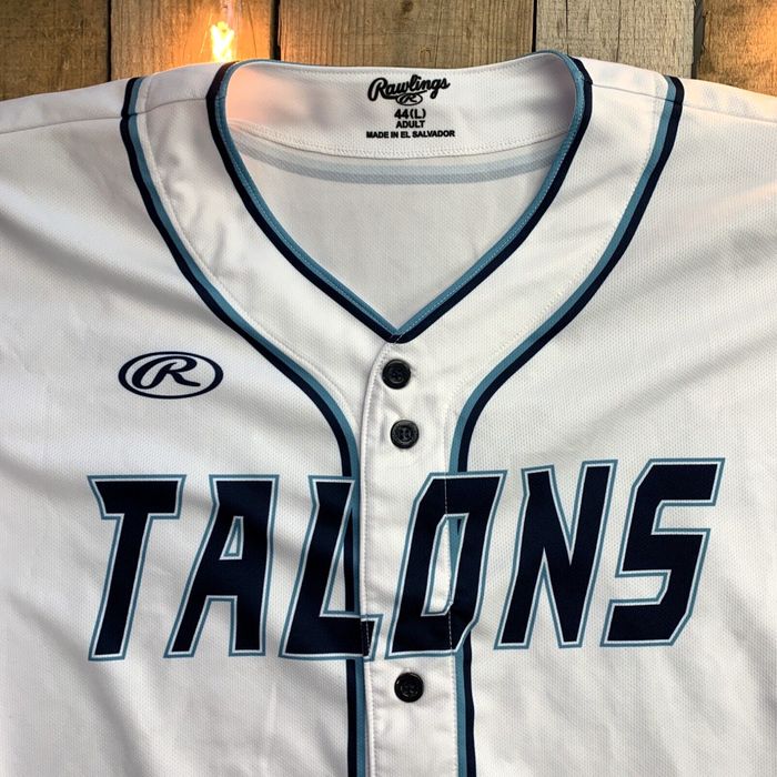 Vintage Missouri Talons Baseball Jersey Mens Size L (44) Rawlings