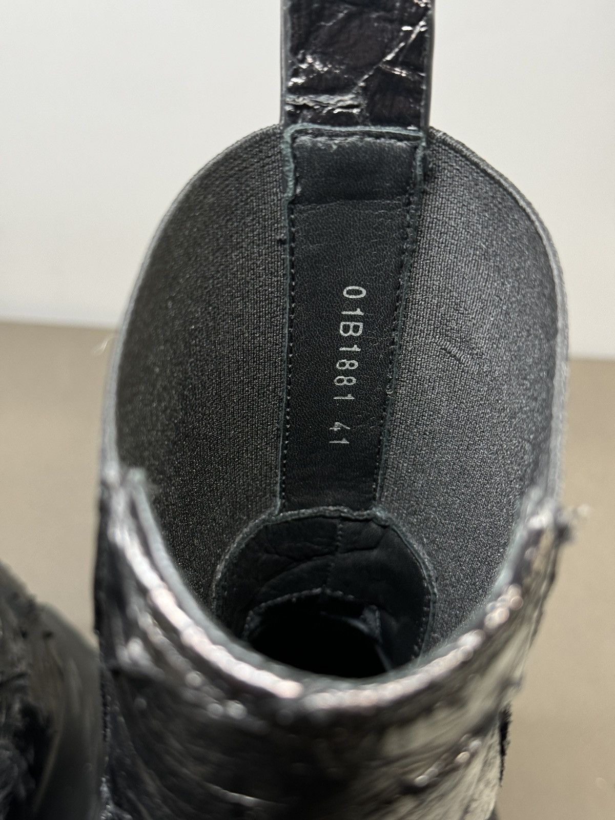 Rick Owens RICK OWENS PIRARUCU SKIN BOZO BEATLE TRACTOR BOOTS Size US 8 / EU 41 - 8 Thumbnail