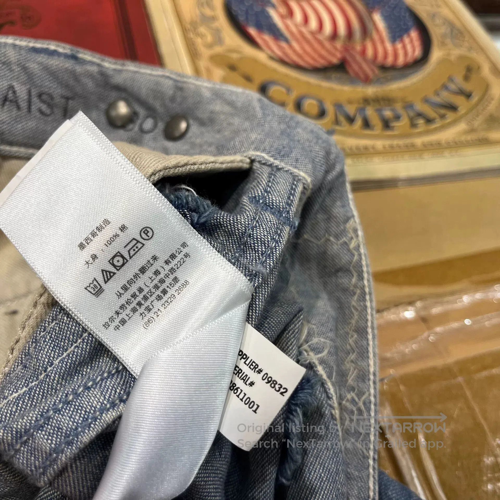 RRL Ralph Lauren rrl patchwork denim shorts by ralph lauren. Size US 30 / EU 46 - 6 Thumbnail