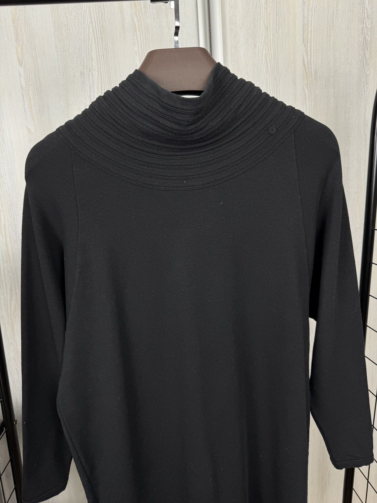 Cop Copine Cop. Copine Collector 25 ans black tunic dress avant garde Size S / US 4 / IT 40 - 6 Thumbnail