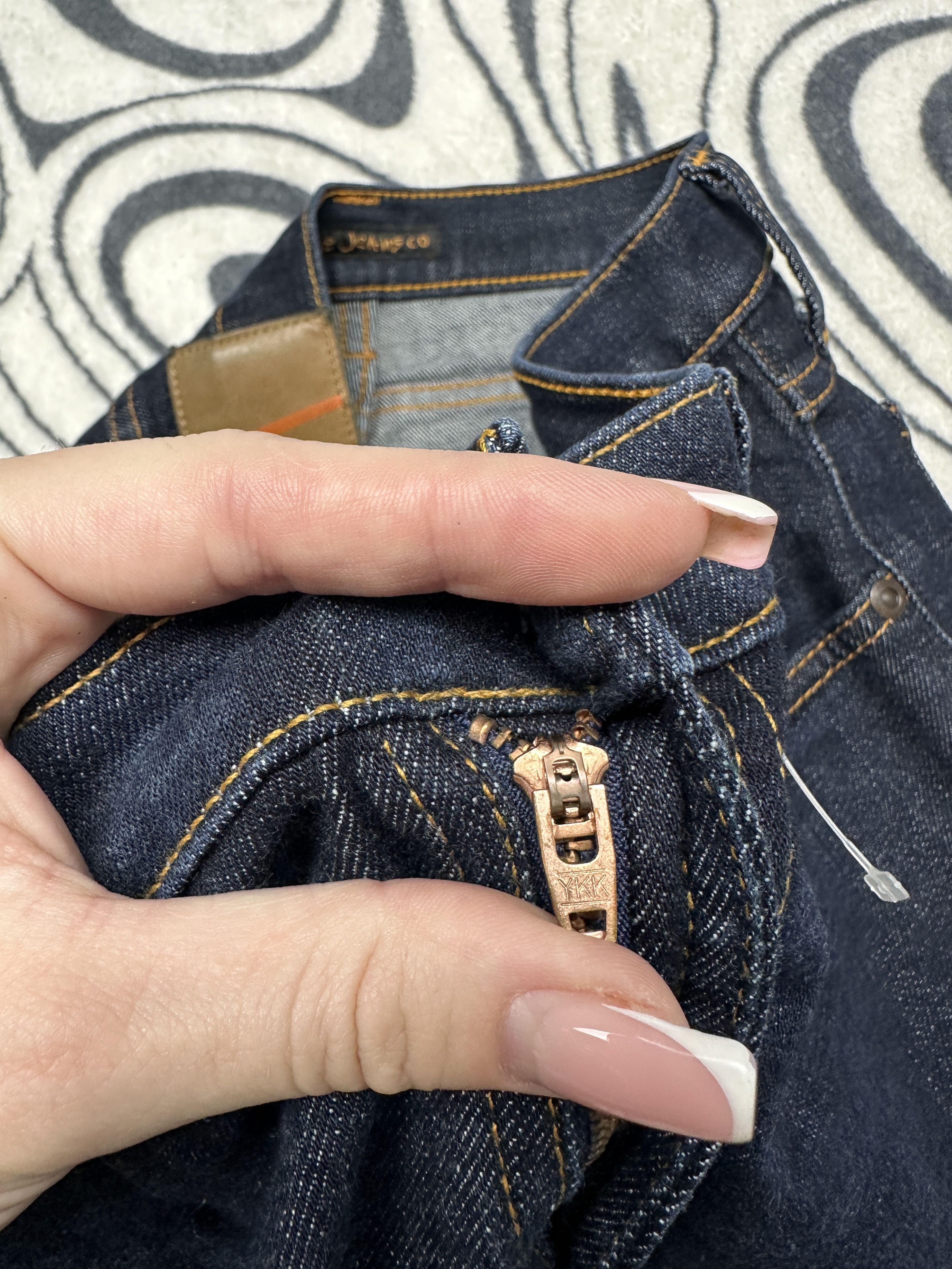 Nudie Jeans Nudie Jeans Tight Long John Denim Pants Jeans Size 28" / US 6 / IT 42 - 6 Thumbnail